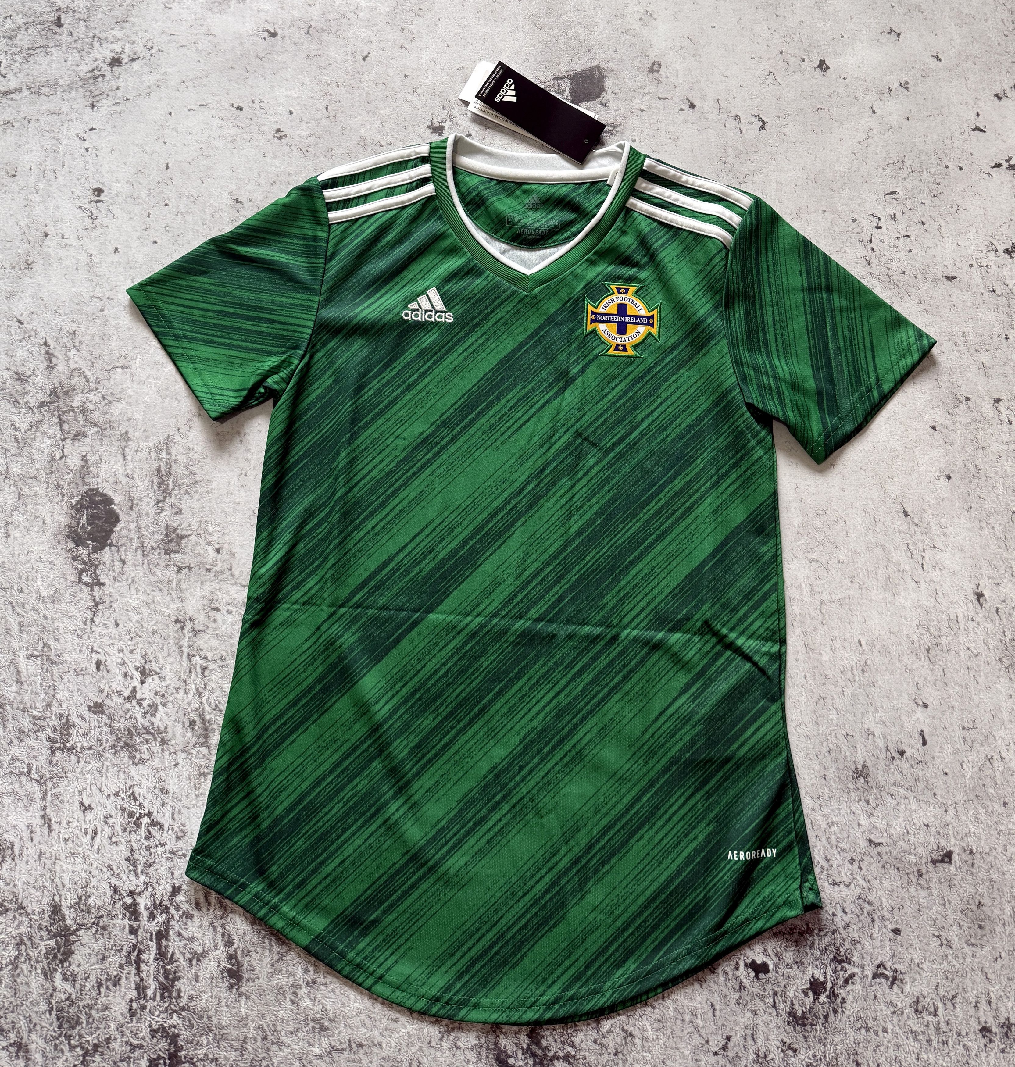 Adidas Northern Ireland 2019 FOOTBALL SHIRT JERSEY WOMEN FL9590 XS Size XS / US 0-2 / IT 36-38 - 1 Thumbnail