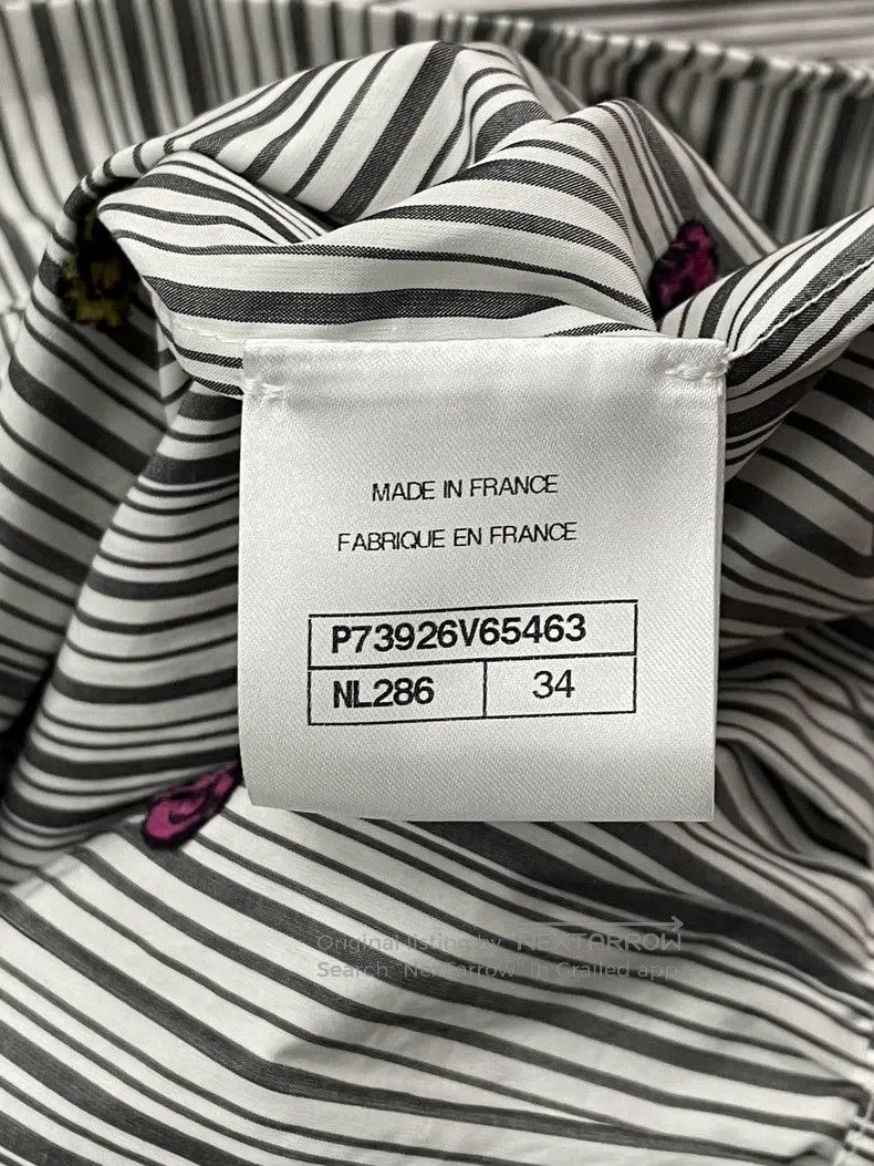 Chanel Chanel 23P high-priced heavy industry version full logo fu Size XXS / US 00 / IT 34 - 6 Thumbnail