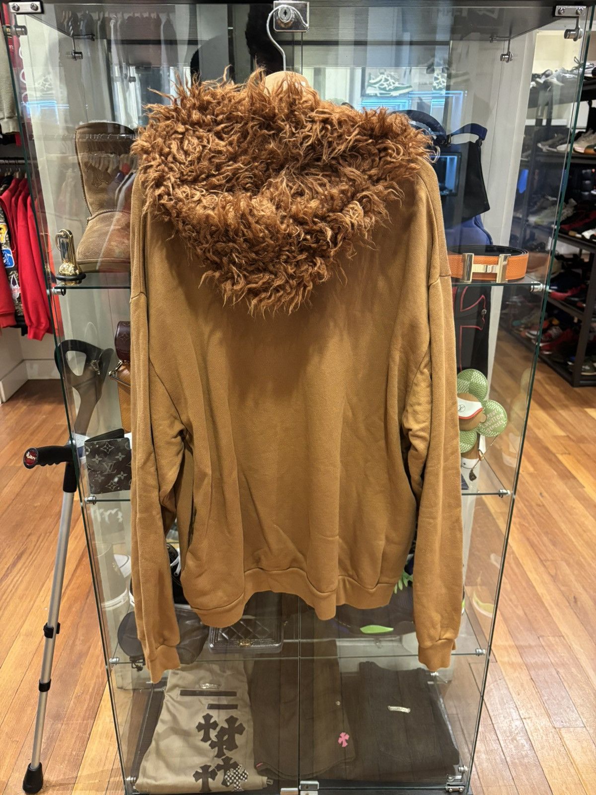 Marni Marni Furry Hooded Sweatshirt Size US L / EU 52-54 / 3 - 2 Thumbnail