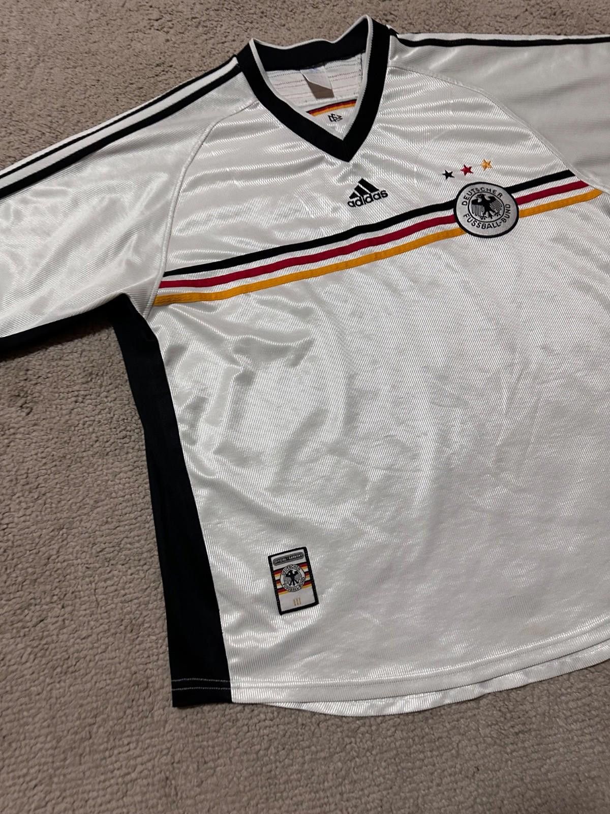 Adidas Germany 1998/00 Home Football Shirt Adidas Soccer Jersey XL Size US XL / EU 56 / 4 - 3 Thumbnail