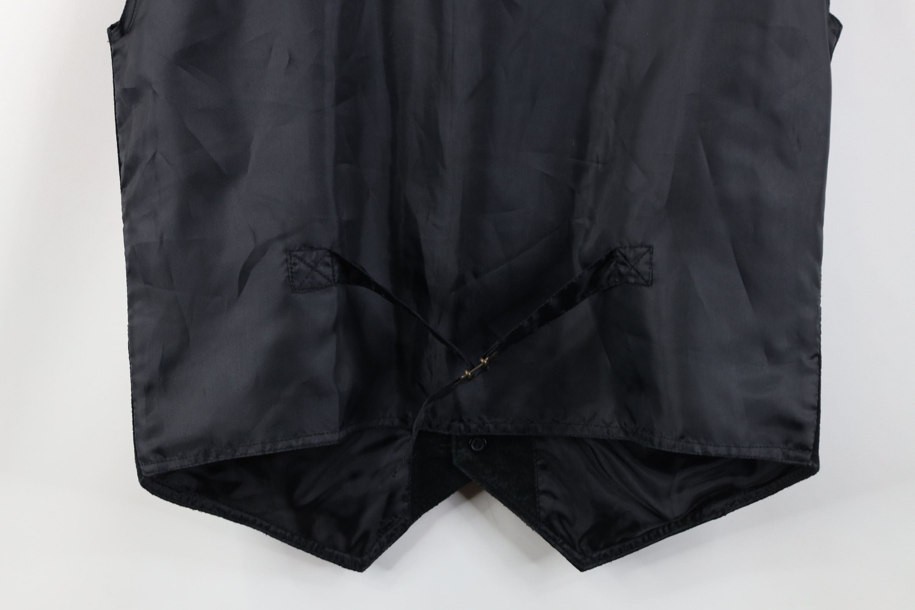 Vintage Vintage 90s Streetwear Suede Leather Buckle Back Vest Jacket Size US S / EU 44-46 / 1 - 13 Thumbnail