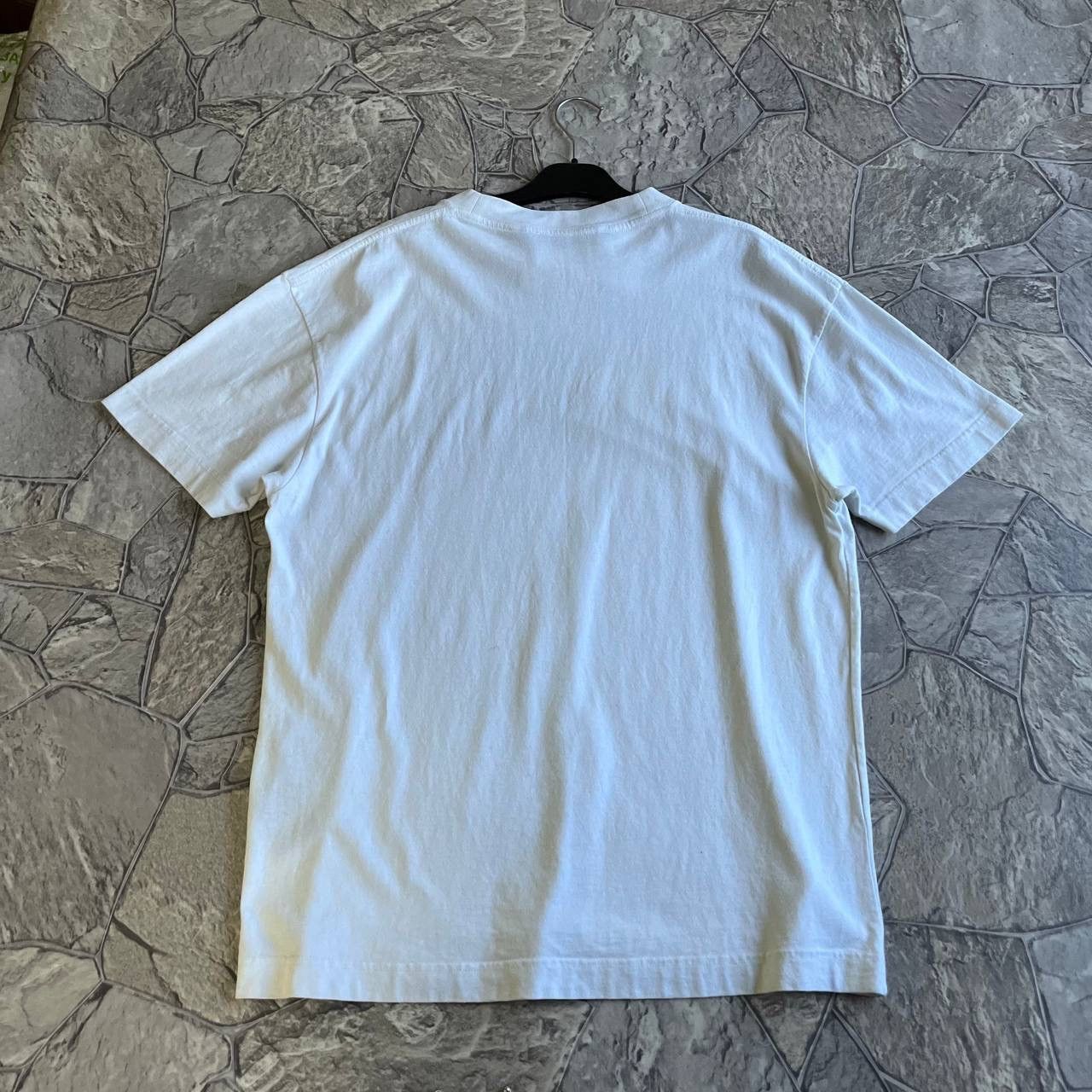 Palm Angels Palm Angels t-shirt tee big logo white Size US L / EU 52-54 / 3 - 7 Thumbnail