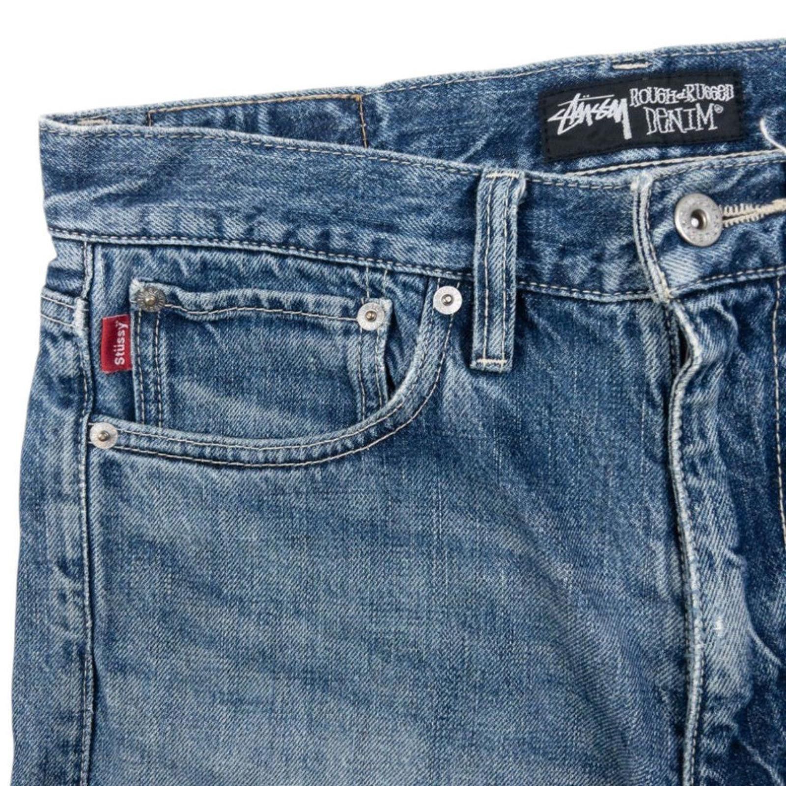 Stussy Vintage Stussy Denim Shorts Size W31 Size US 31 - 3 Thumbnail