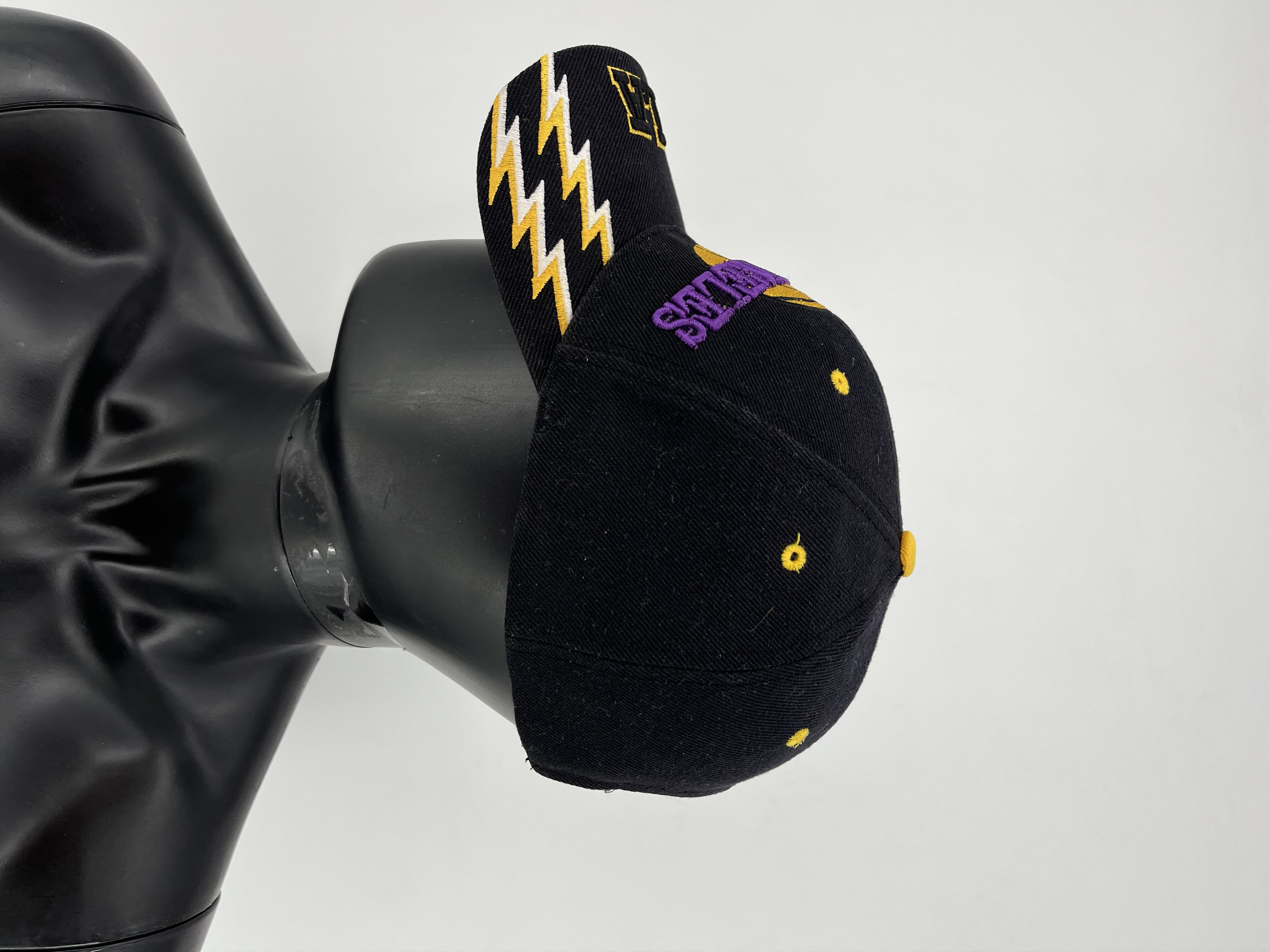 Los Angeles Apparel × MLB × Vintage Vintage Sam’s Cap Los Angeles Black Strapback Hat Size ONE SIZE - 2 Thumbnail