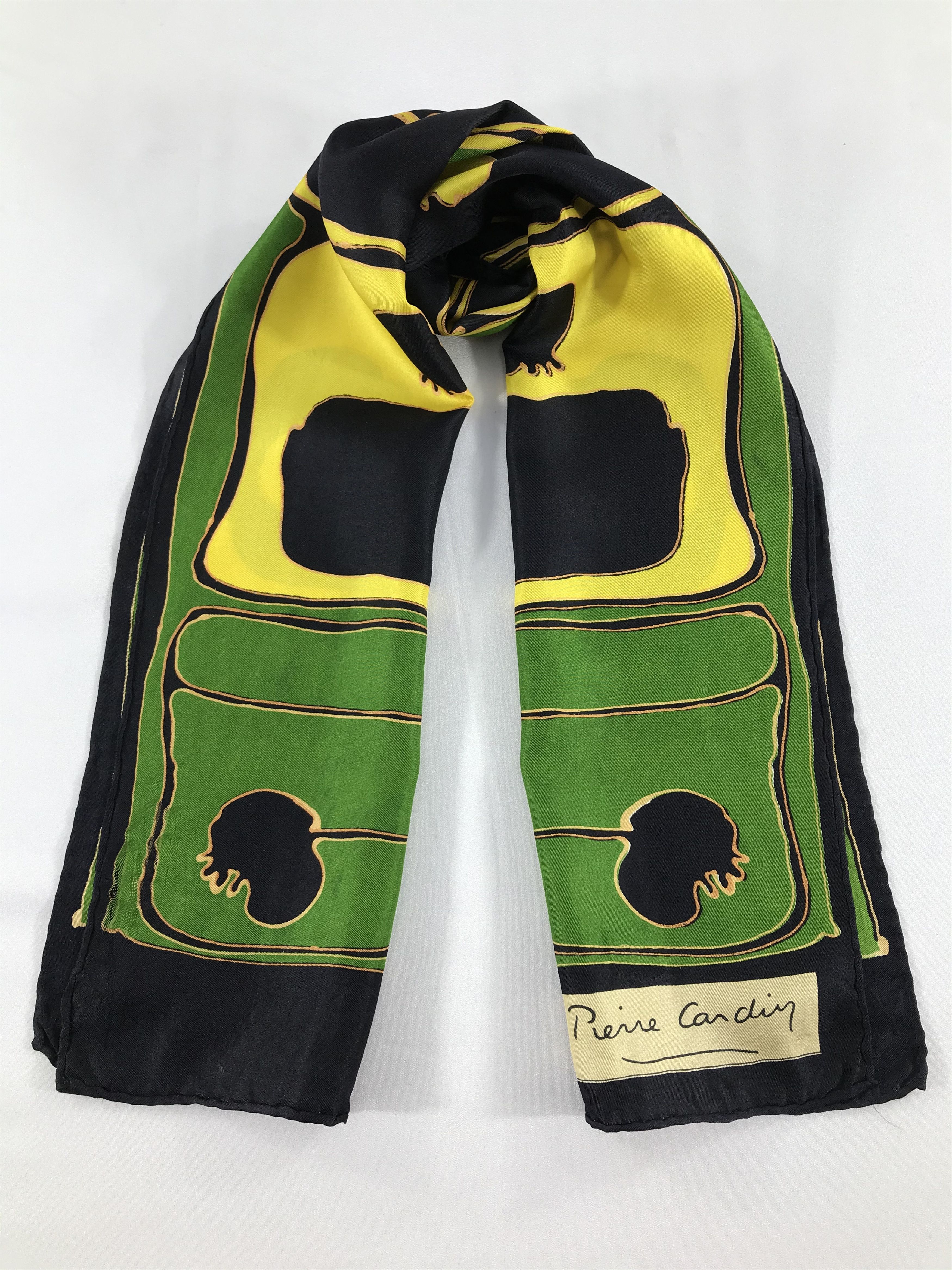 Pierre Cardin Vintage Pierre Cardin Silk Scarf Size ONE SIZE - 1 Thumbnail
