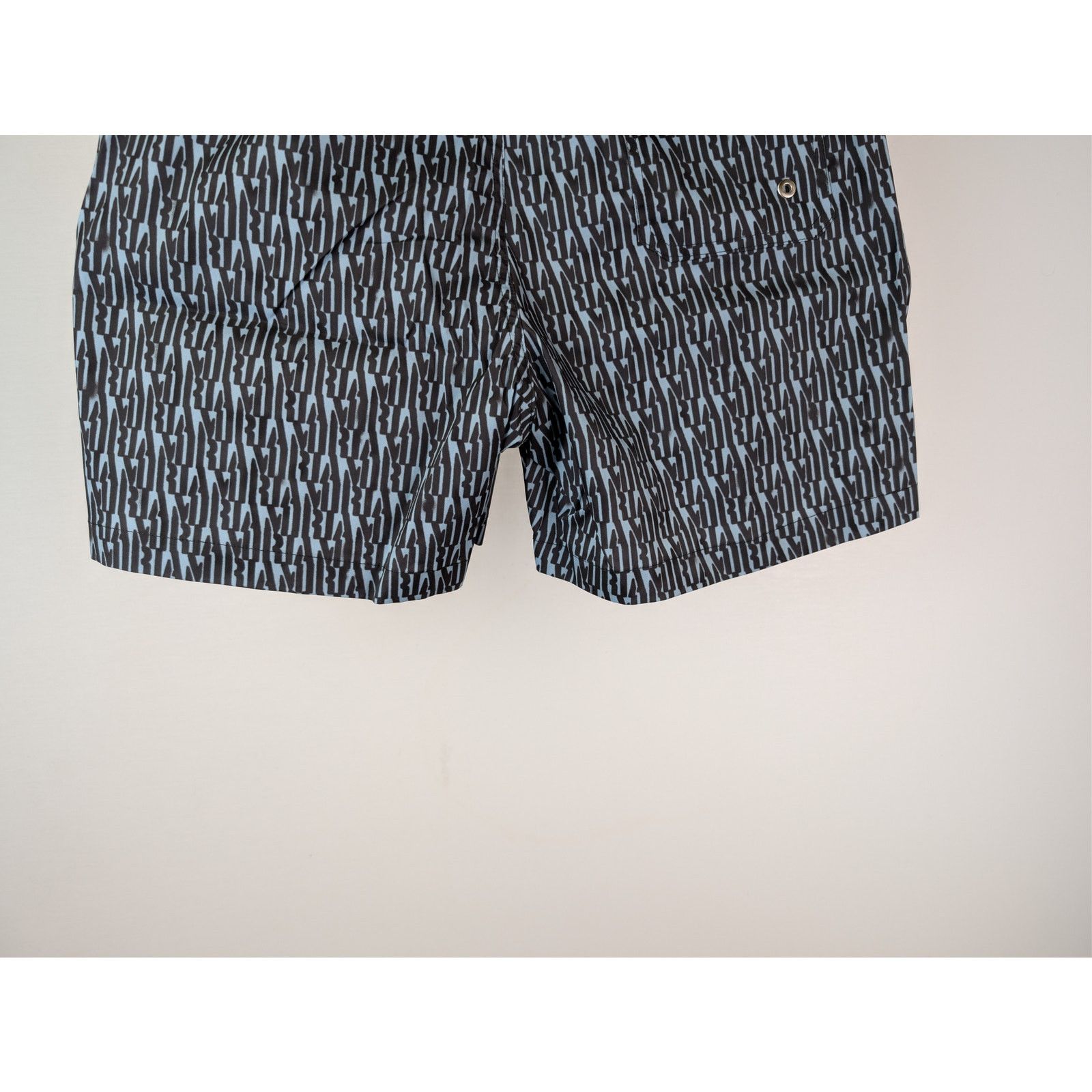 Amiri o1rshd1 Allover Amiri Swim Trunk Short in Dusty Blue Size US 30 / EU 46 - 13 Thumbnail