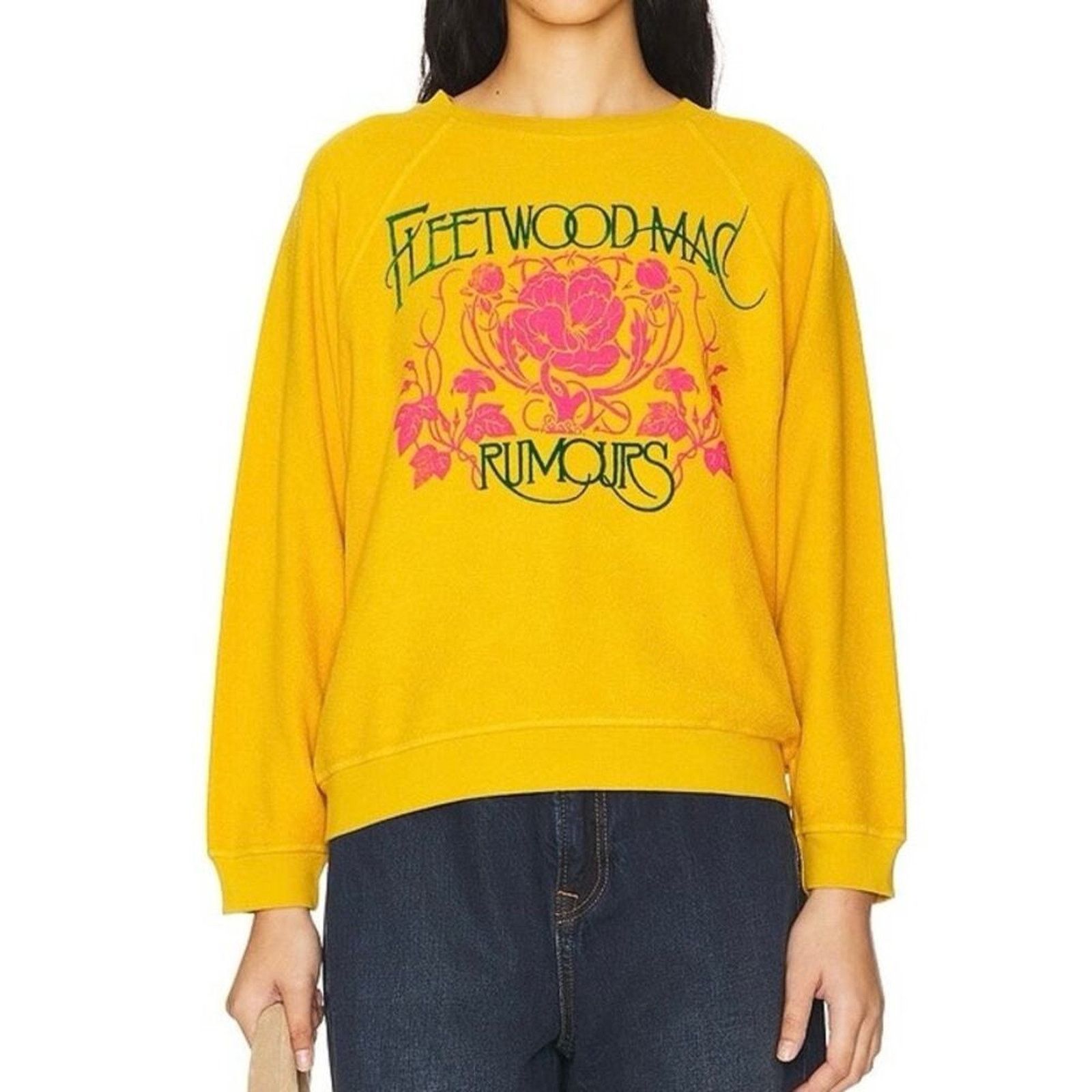 Daydreamer DAYDREAMER Fleetwood Mac Floral Reverse Sweatshirt Size M Size M / US 6-8 / IT 42-44 - 4 Thumbnail