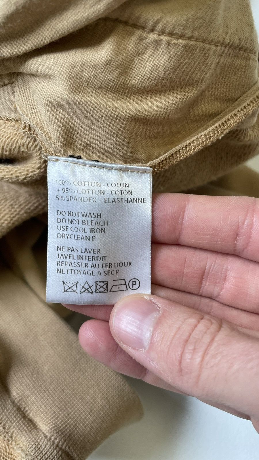 Haider Ackermann ‘Floral Embroidered’ Tan Cotton Perth Hoodie Size US L / EU 52-54 / 3 - 14 Thumbnail