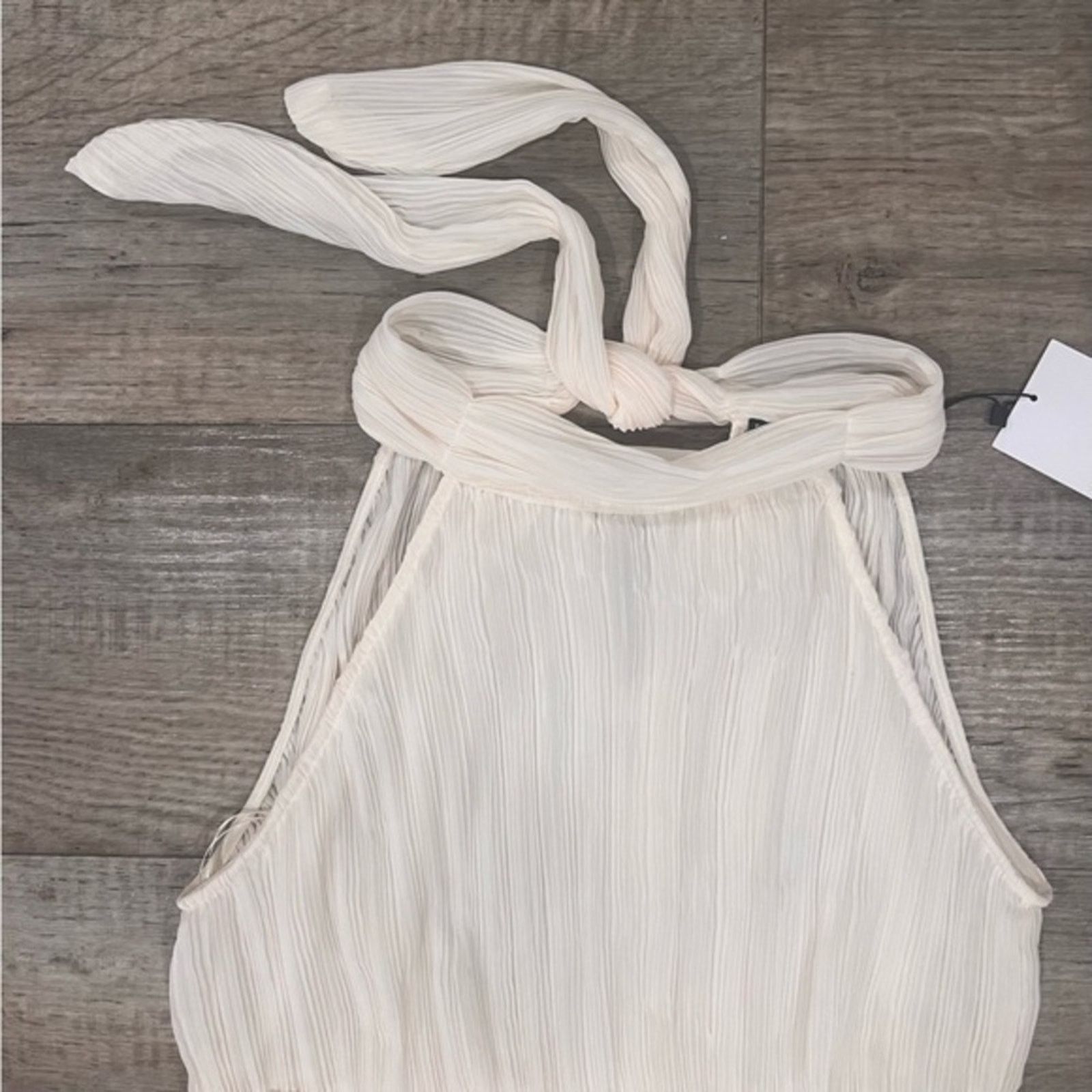 Zara ZARA Pleated Halter Top NWT M Size M / US 6-8 / IT 42-44 - 19 Thumbnail