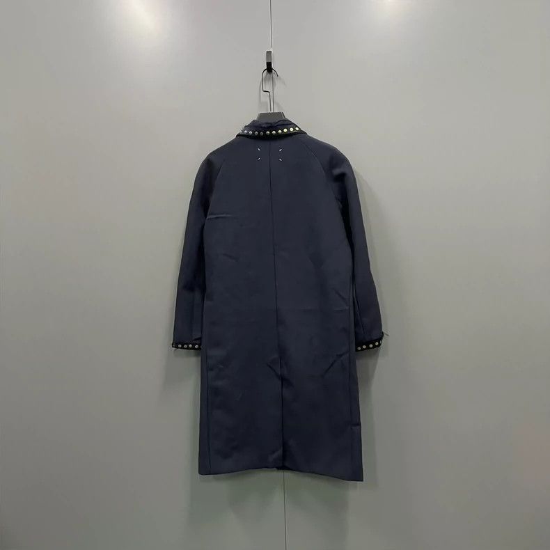 Maison Margiela Maison Margiela Maison Margiela Navy Color Coat-2507 Size US XL / EU 56 / 4 - 2 Thumbnail