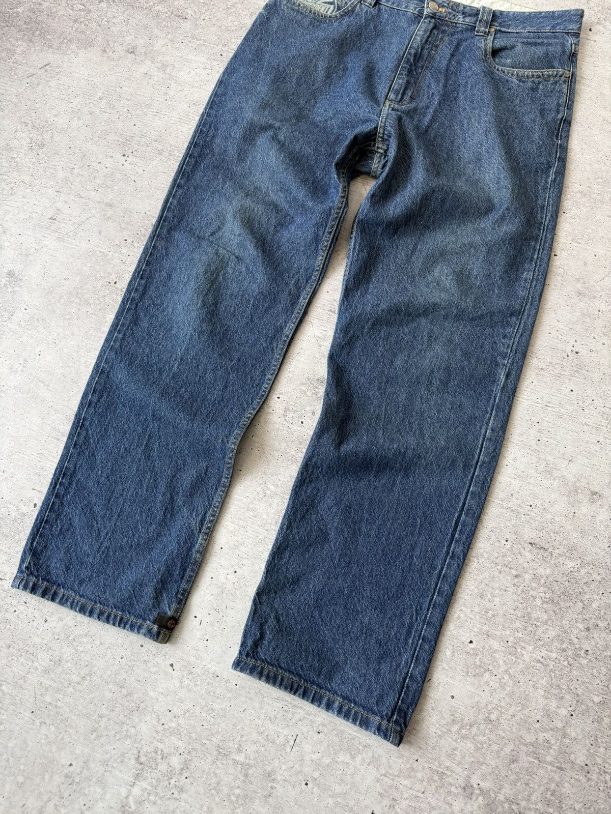 Independent Truck Co. Independent Truck Co Vintage Baggy Jeans Y2K Skate Pants Size US 34 / EU 50 - 5 Thumbnail