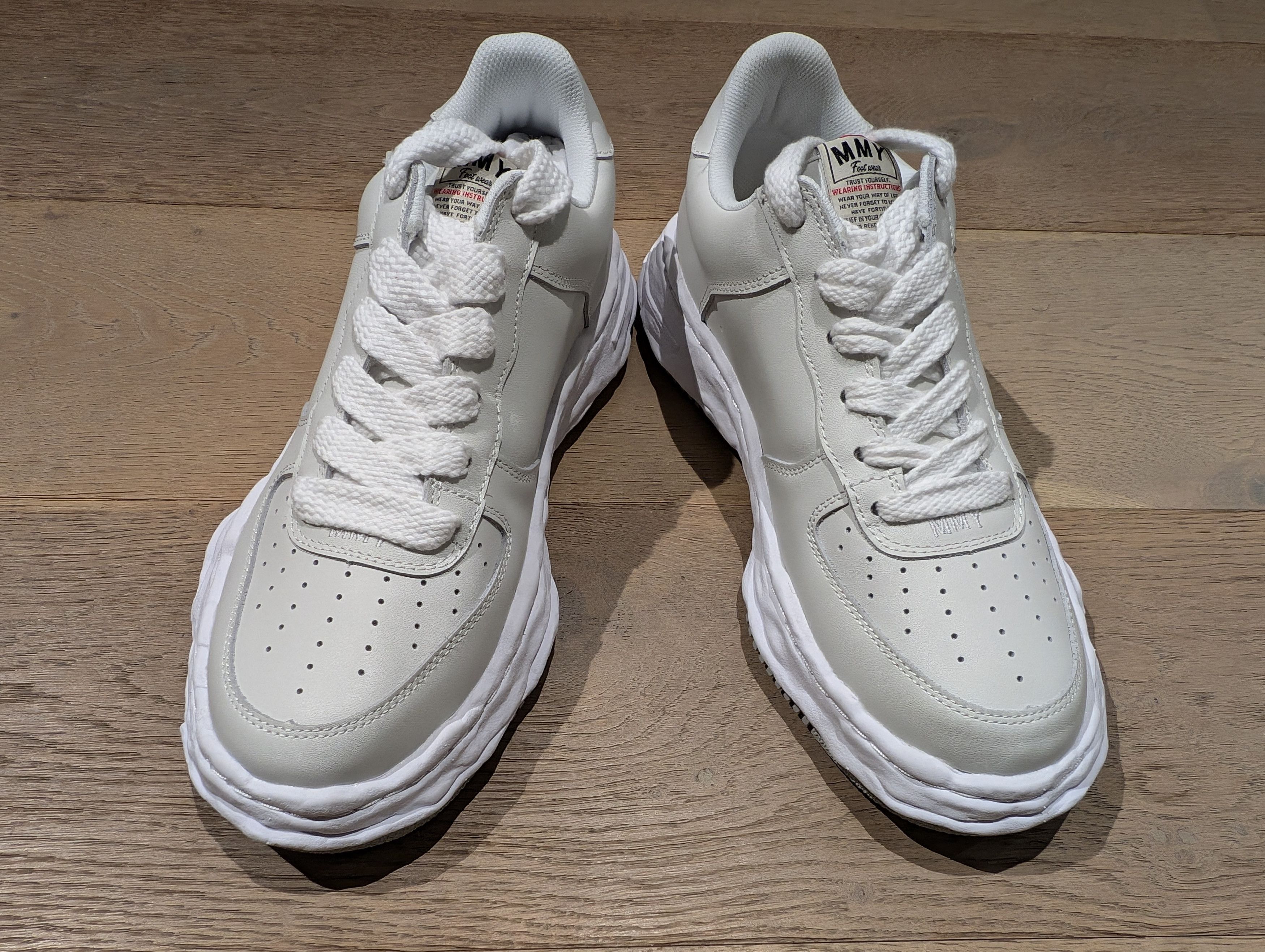 Maison MIHARA YASUHIRO MAISON MIHARA YASUHIRO Wayne OG Low Leather sz 12US Size US 13 / EU 46 - 2 Thumbnail