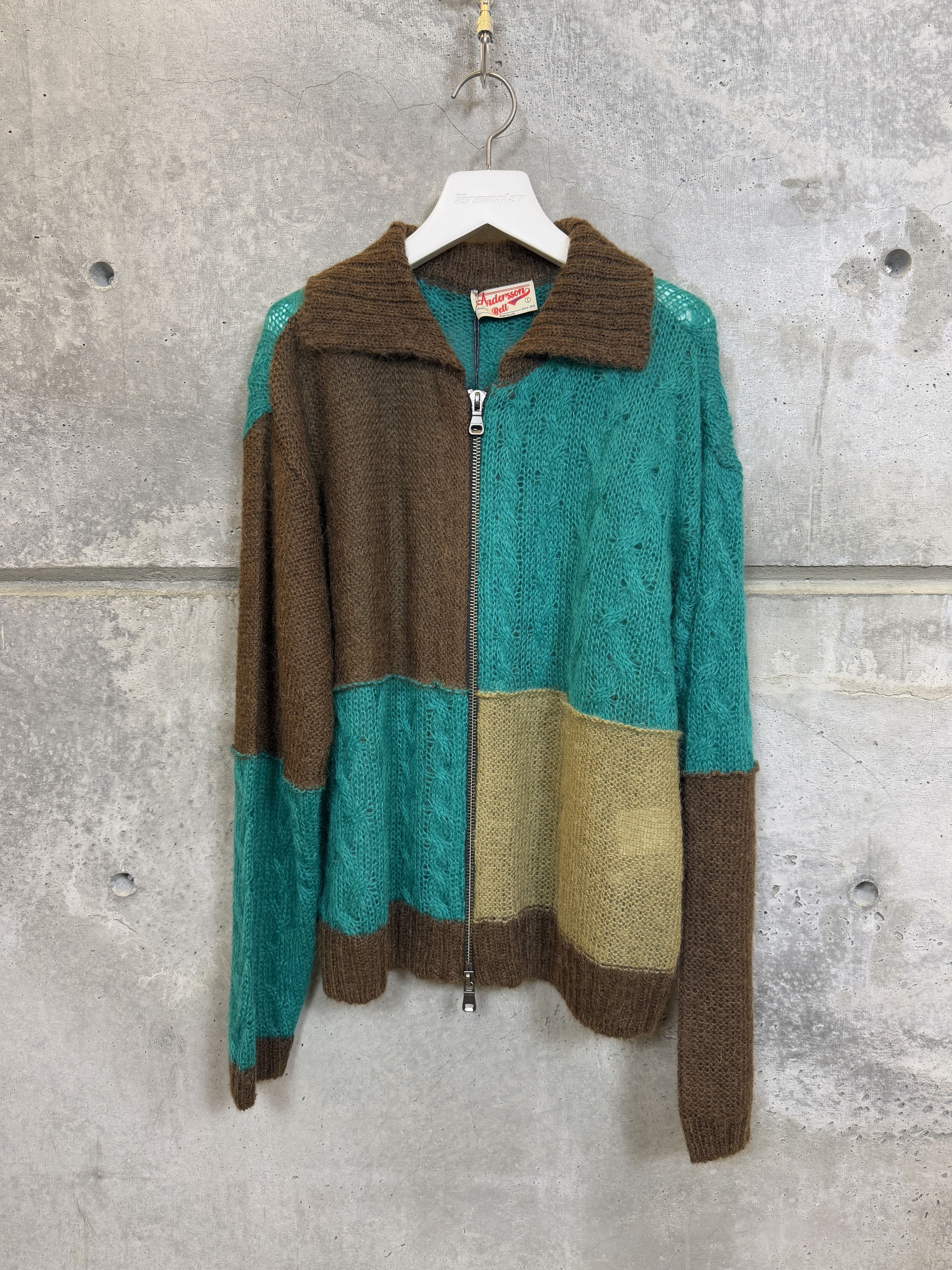 Andersson Bell $410 NWT Andersson Bell Mateira Patchwork Cardigan Size US L / EU 52-54 / 3 - 14 Thumbnail