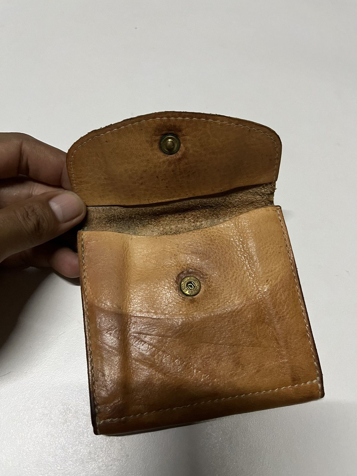 Il Bisonte × Vintage 🔥iL Bisonte Leather Wallet Extra Compartment Unisex Size ONE SIZE - 7 Thumbnail