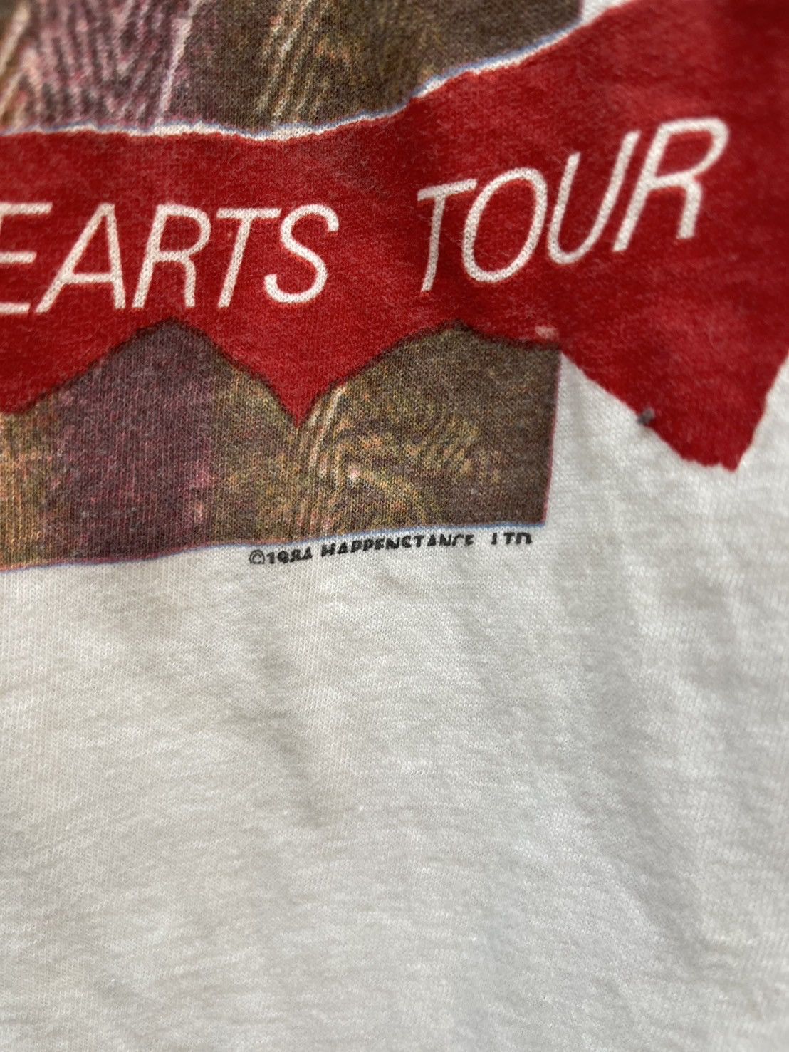 Band Tees Elton John Sleeveless Vintage T Shirt 80’ Size US XL / EU 56 / 4 - 4 Thumbnail