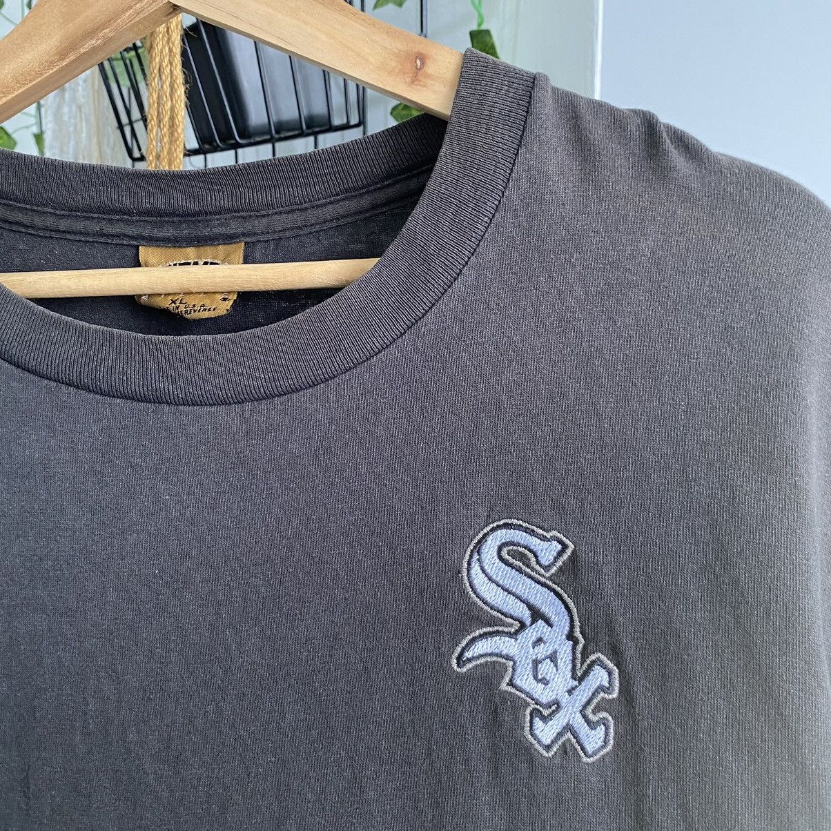 MLB Thrashed Faded Vintage 90s Chicago White Sox Oversized Tee Size US XL / EU 56 / 4 - 3 Thumbnail