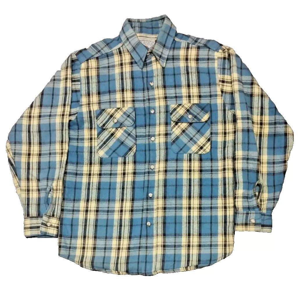 Levi's × Levi's Vintage Clothing LEVI'S OUTDOOR LIFESTYLE ALASKA Flannel Shirt Men Size L Size US L / EU 52-54 / 3 - 2 Thumbnail