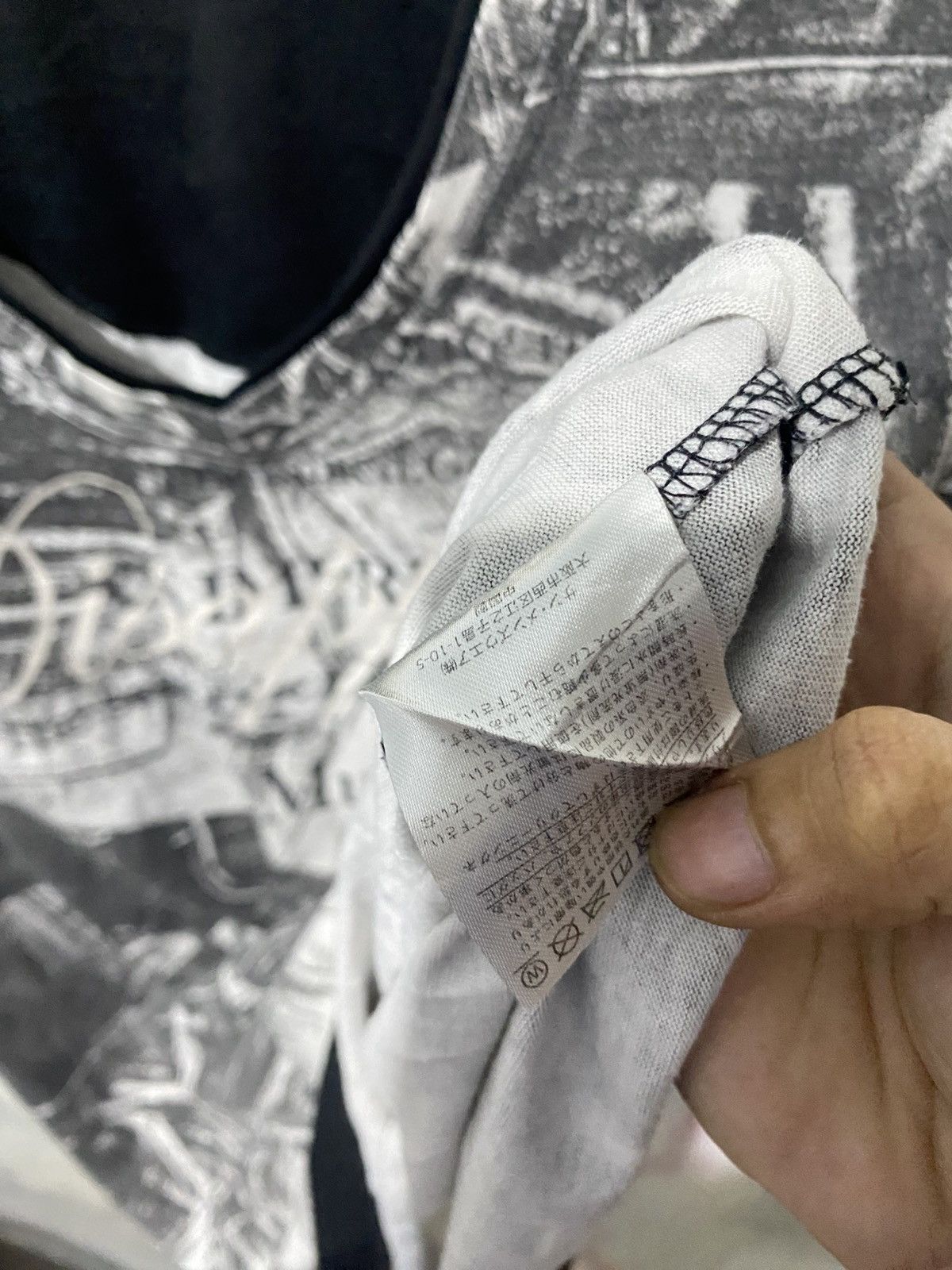 14th Addiction × If Six Was Nine × Japanese Brand Gwanner Y2K Poem printed Size US L / EU 52-54 / 3 - 3 Thumbnail