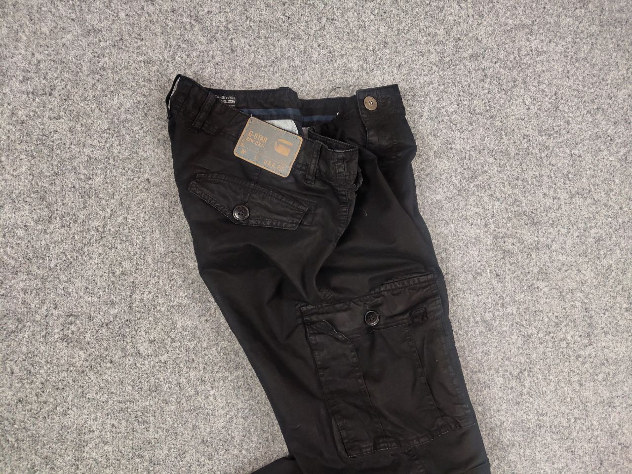 G-Star Vintage G Star Raw Canvas Tapered Cargo Pants Y2K Style Size US 34 / EU 50 - 12 Thumbnail