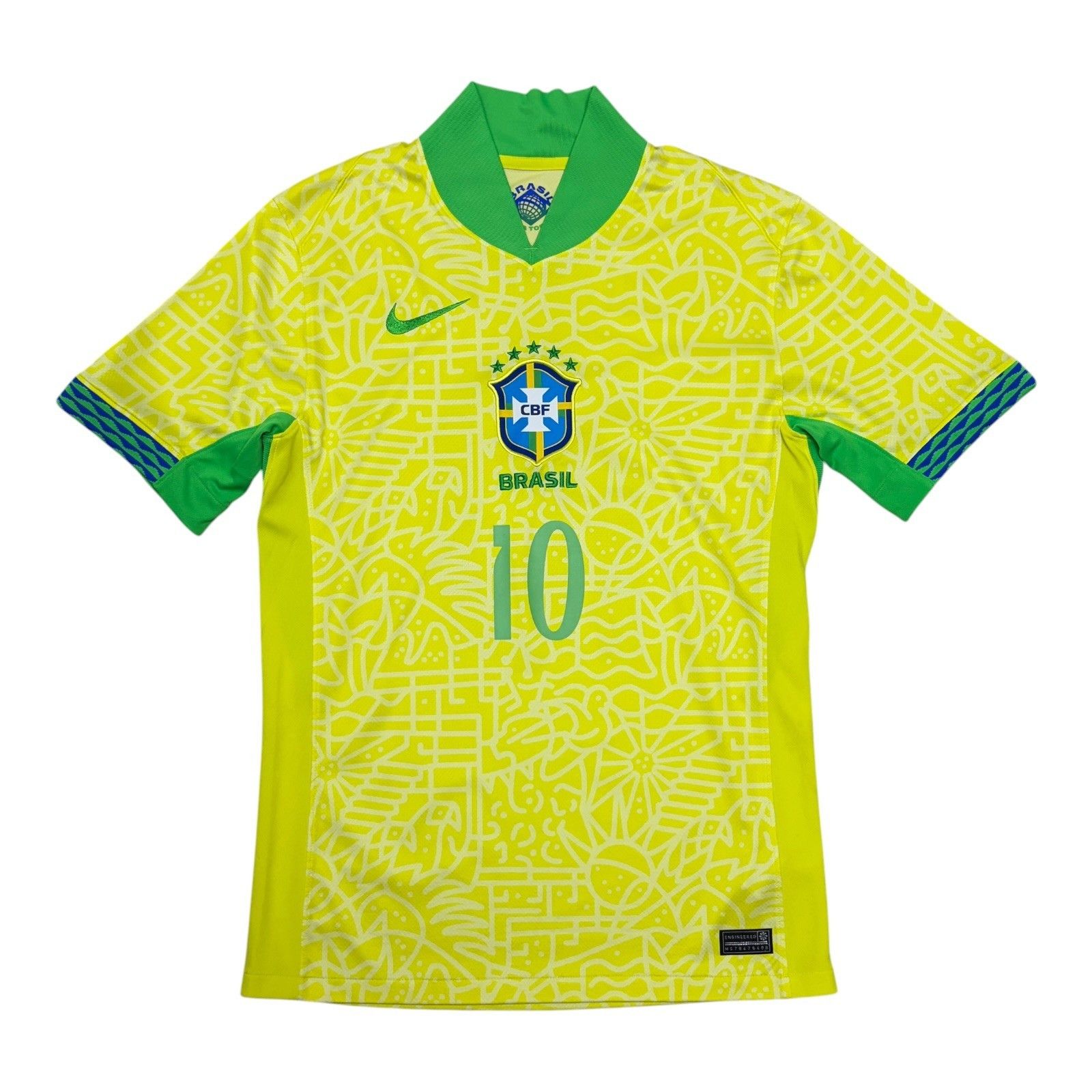 Nike NIKE BRAZIL Soccer Jersey RODRYGO Brasil Football Small Size US S / EU 44-46 / 1 - 1 Thumbnail