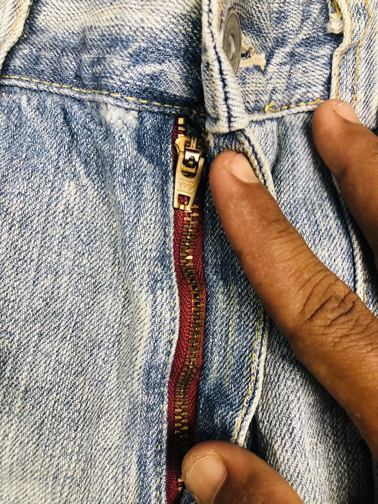 Johnbull JohnBull Distress Jeans (35) Size US 29 - 11 Thumbnail