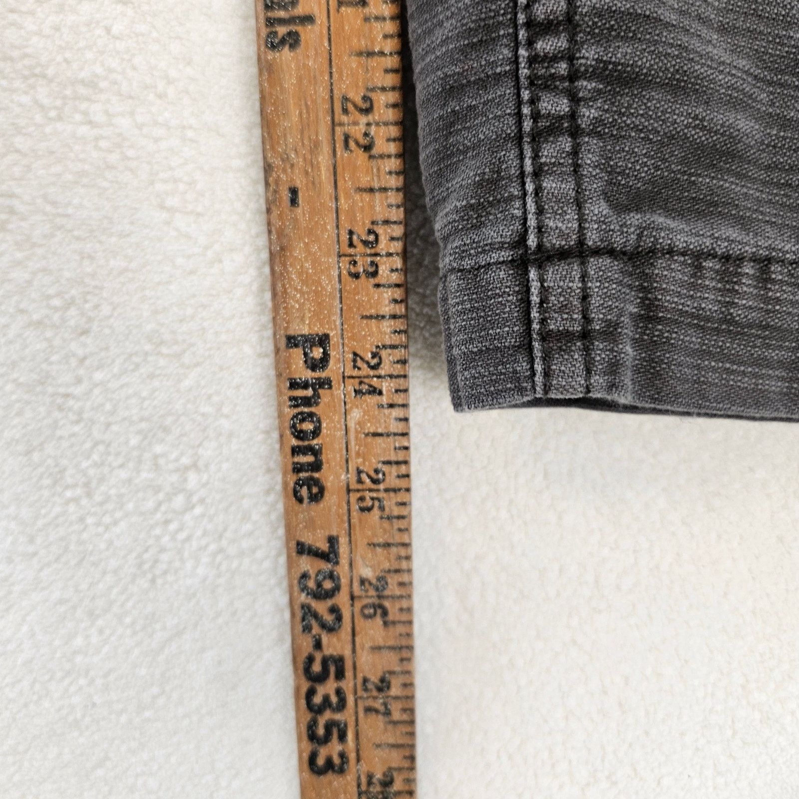 Lucky Brand LUCKY BRAND WOMEN'S 12 COTTEN BLEND DARK GRAY CARGO PANTS Size 34" / US 12 / IT 48 - 4 Thumbnail