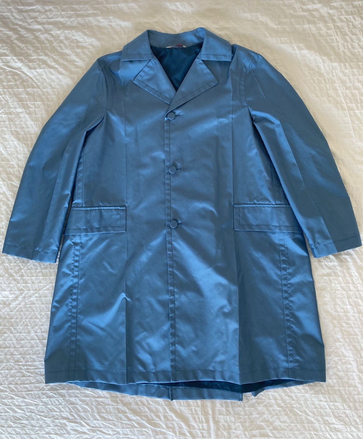 Valentino SINGLE-BREASTED NYLON COAT Size US S / EU 44-46 / 1 - 1 Thumbnail