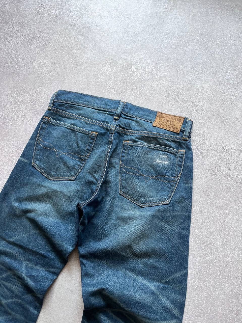 Polo Ralph Lauren Vintage Polo Ralph Lauren Baggy Patchwork Denim Jeans 32 Size US 32 / EU 48 - 3 Thumbnail