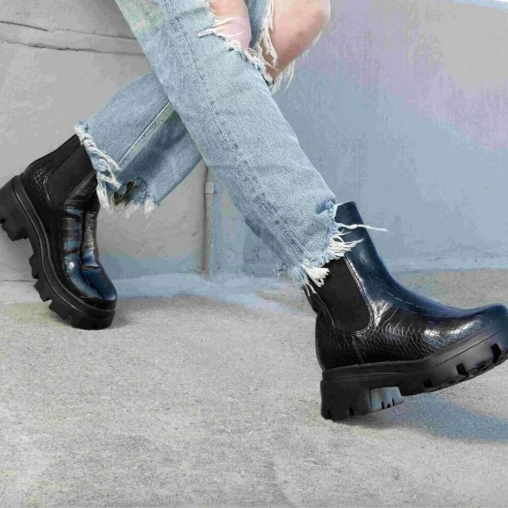 Other Corkys Women's Black Boots Size US 7 / IT 37 - 3 Thumbnail