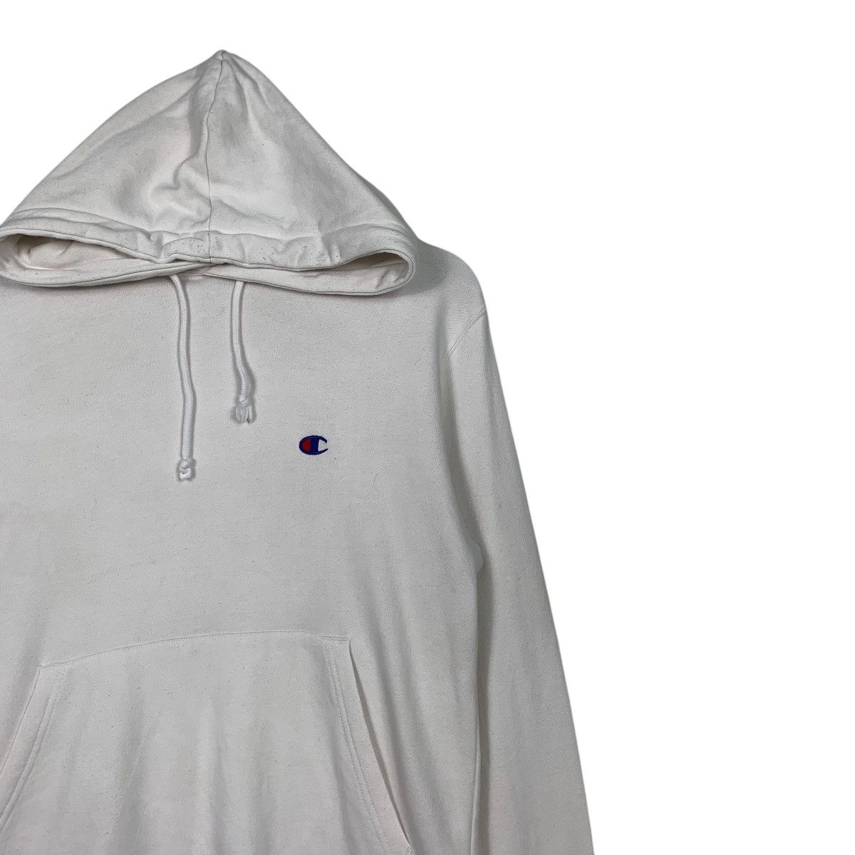 Champion Champion White Pullover Hoodie Size US M / EU 48-50 / 2 - 5 Thumbnail