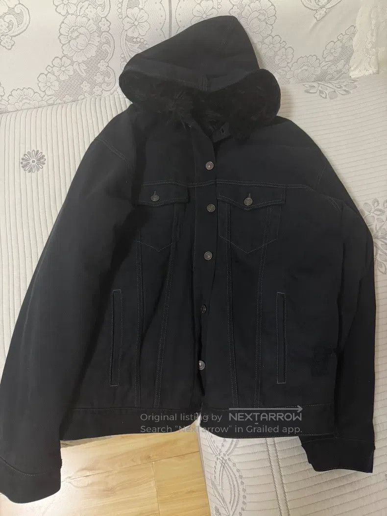 Balenciaga Balenciaga Denim fur jacket Size US M / EU 48-50 / 2 - 1 Thumbnail