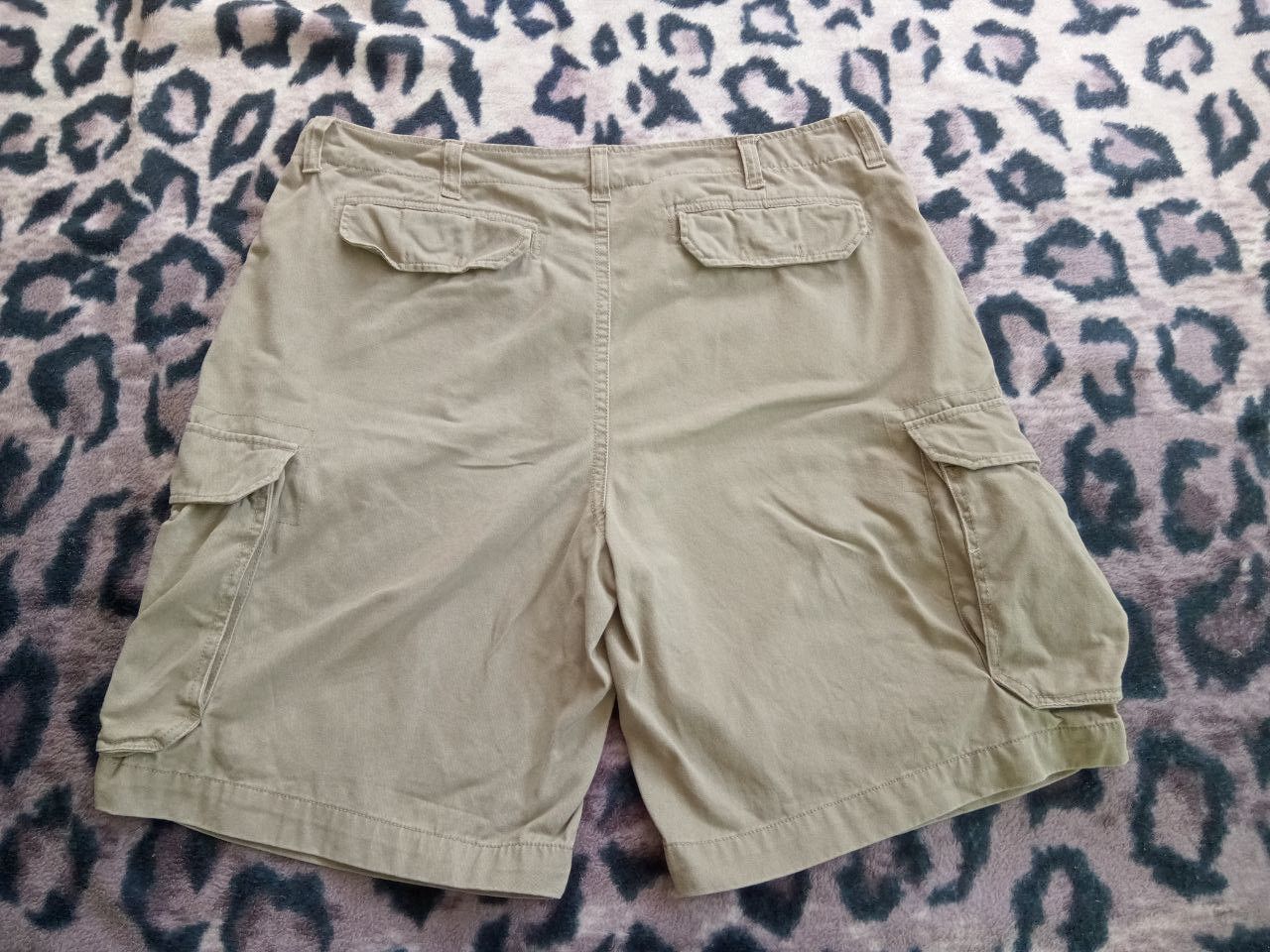 Faded Glory Faded Glory Sand Khaki Cargo Mens Shorts Size US 40 / EU 56 - 2 Thumbnail