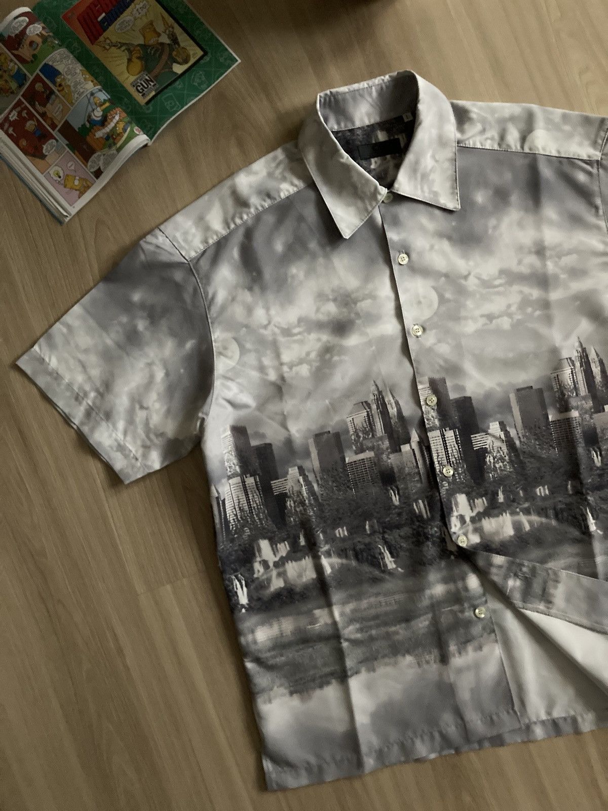 Vintage Vintage Polo Shirt New York Central Park Size US L / EU 52-54 / 3 - 6 Thumbnail