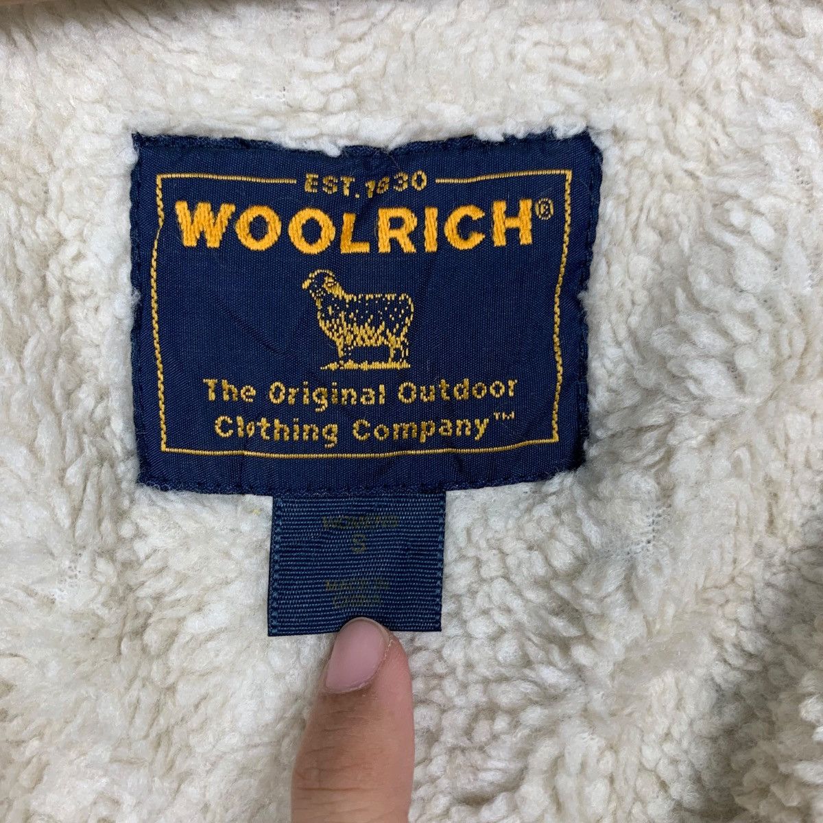 Woolrich Woolen Mills WOOLRICH Fleece Lined Deep Opal Corduroy Jacket #2285-C101 Size US S / EU 44-46 / 1 - 13 Thumbnail