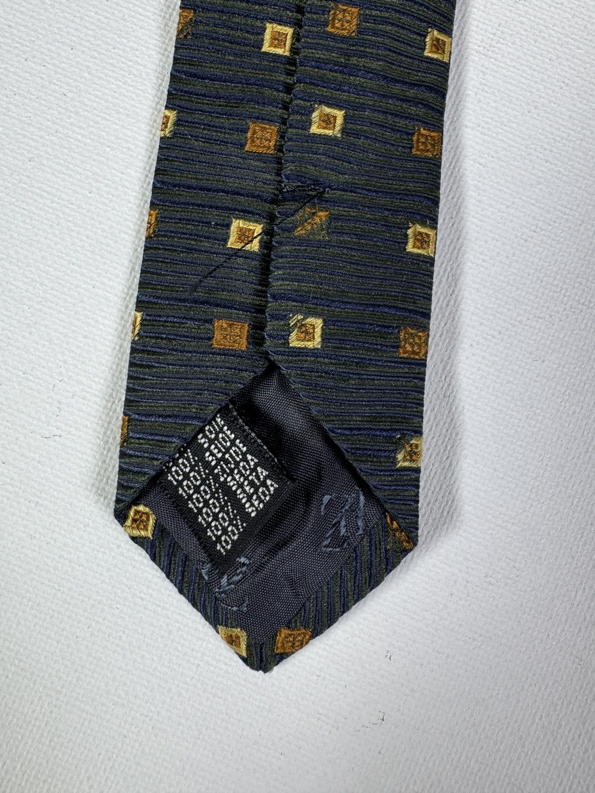 Pal Zileri Pal Zileri Blue, Green And orange Yellow Tie Made In Italy Size ONE SIZE - 4 Thumbnail