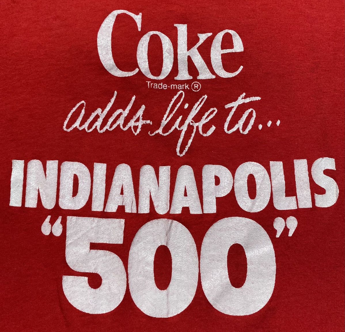 Other VTG 70’s Coca Cola Coke Indianapolis Indy 500 T-Shirt XXS Size XXS / US 00 / IT 34 - 2 Thumbnail