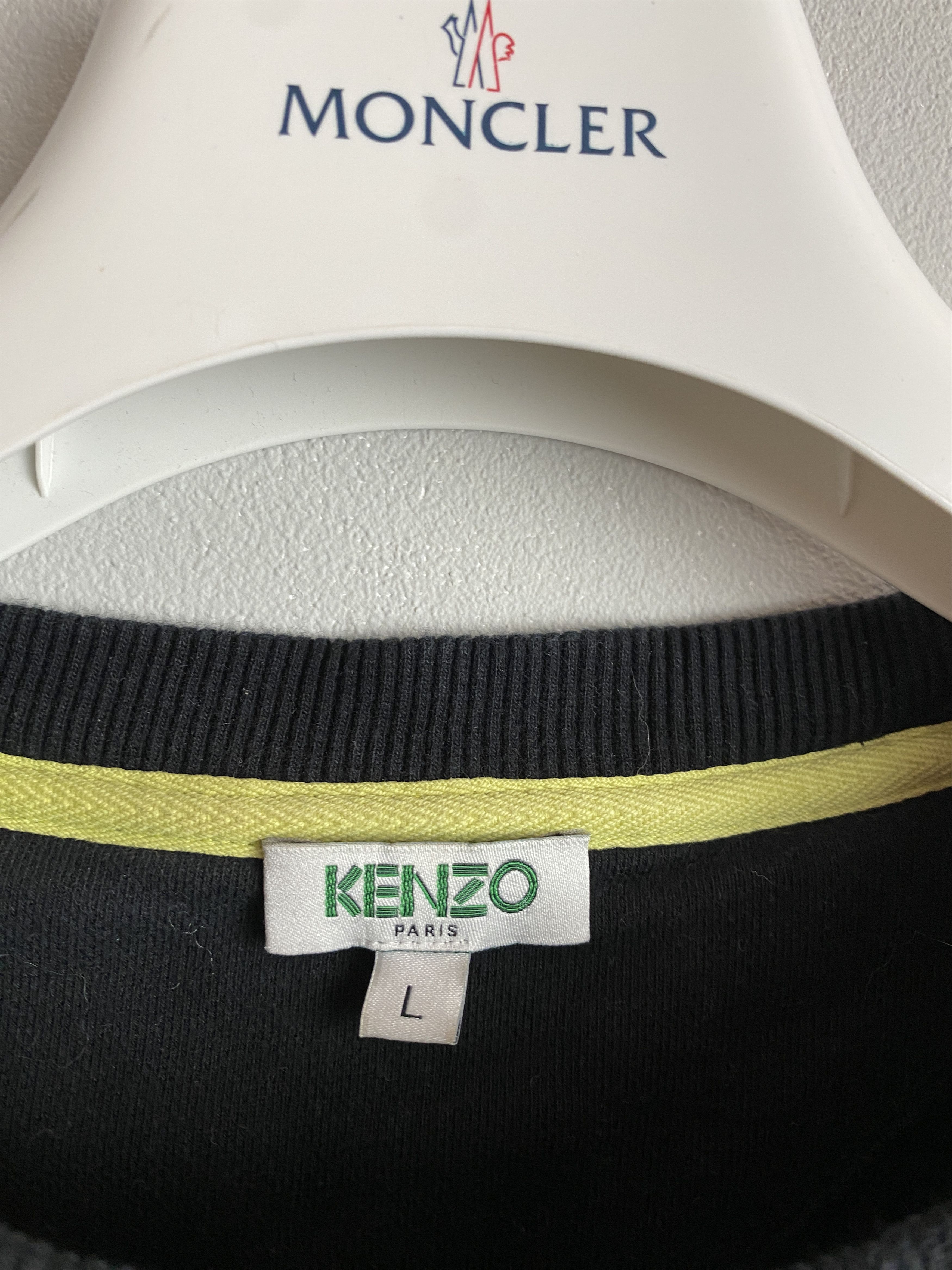 Kenzo Kenzo Paris big logo crewneck sweatshirt Size US L / EU 52-54 / 3 - 3 Thumbnail