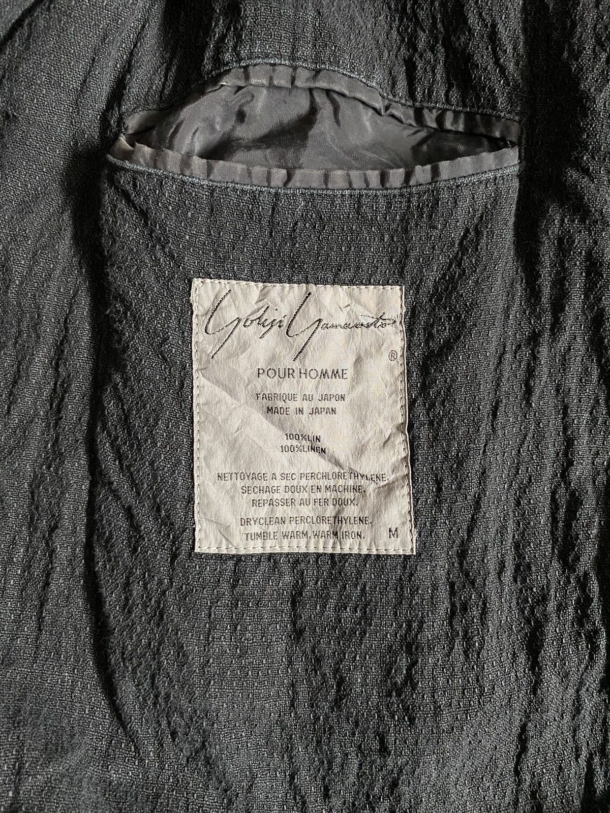 Yohji Yamamoto Yohji Yamamoto Pour Homme Fireworks Cut-Out Jacket SS87 Size US M / EU 48-50 / 2 - 5 Thumbnail