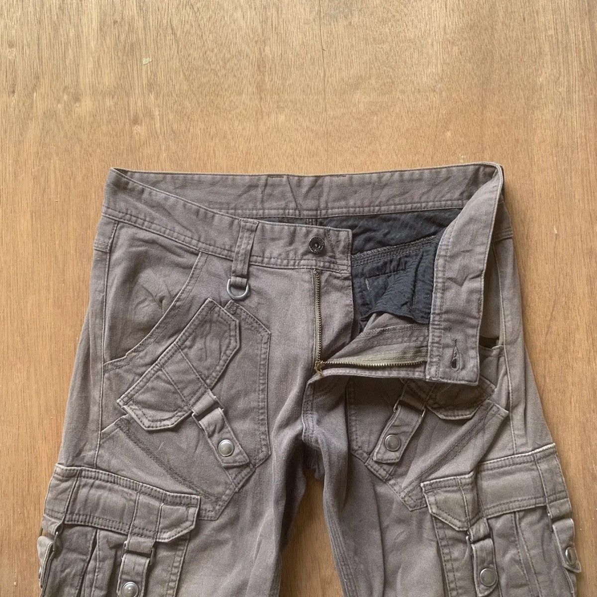 If Six Was Nine SEND OFFERS🎯MULTIPOCKET JAPANESE VTG TACTICAL CARGO PANTS Size US 30 / EU 46 - 3 Thumbnail