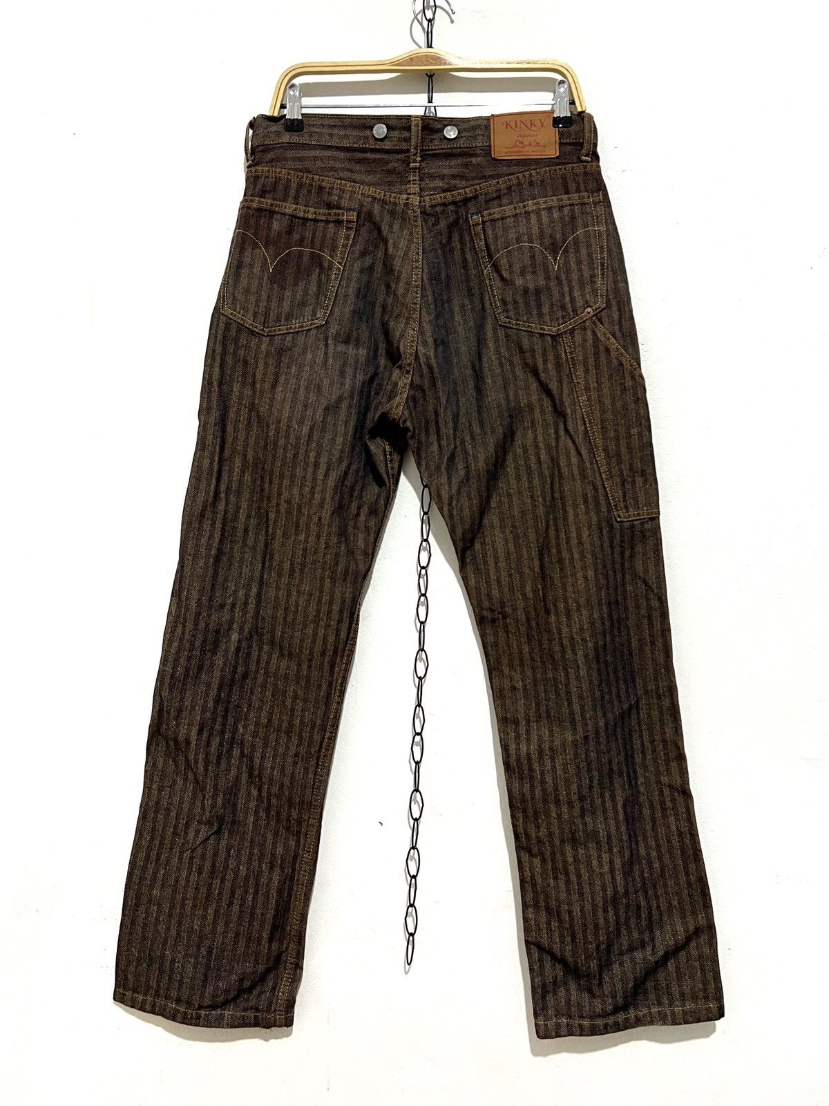 Hysteric Glamour × Japanese Brand Hysteric Glamour mud Hbt Carpenter Denim Size US 31 - 2 Thumbnail