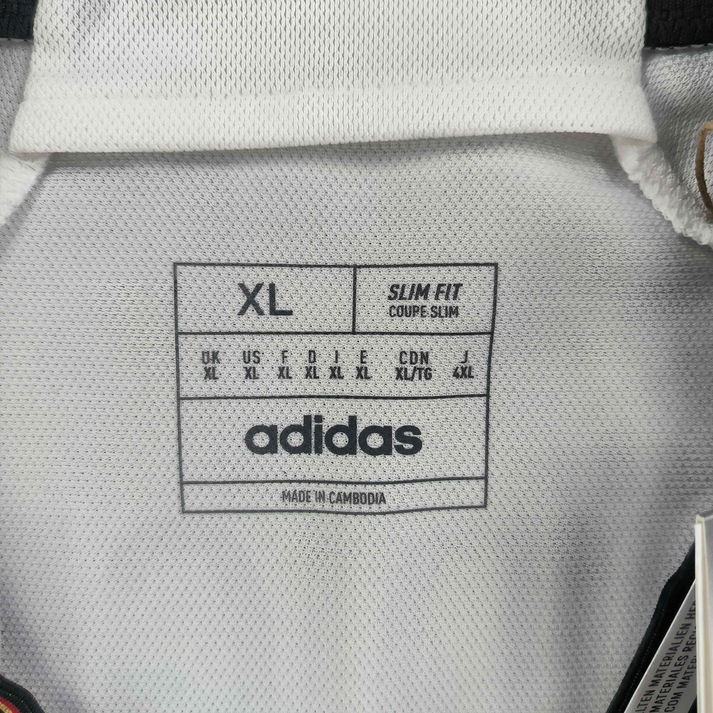 Adidas NEW Germany 22-24 Adidas home Rüdiger football jersey sz XL Size US XL / EU 56 / 4 - 7 Thumbnail