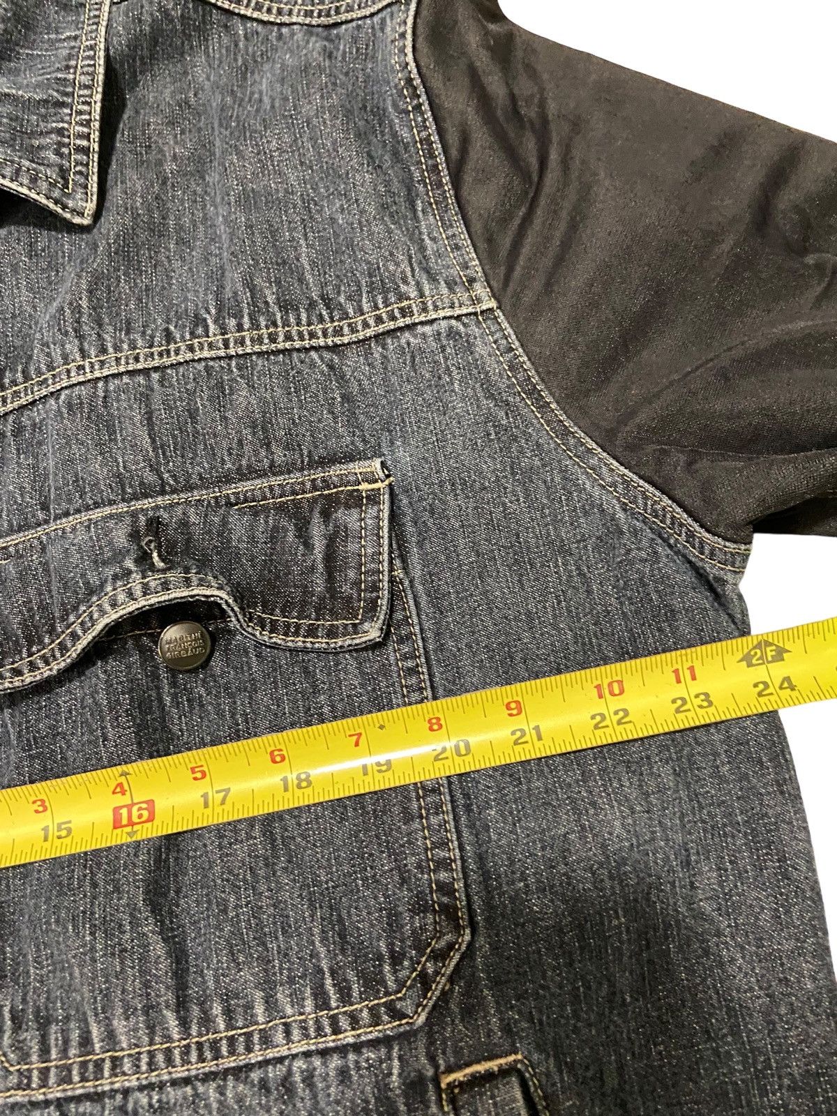 Marithe + Francois Girbaud × Vintage Vintage Marithe Francois Girbaud Denim Trucker Jacket XL Size US XL / EU 56 / 4 - 10 Thumbnail