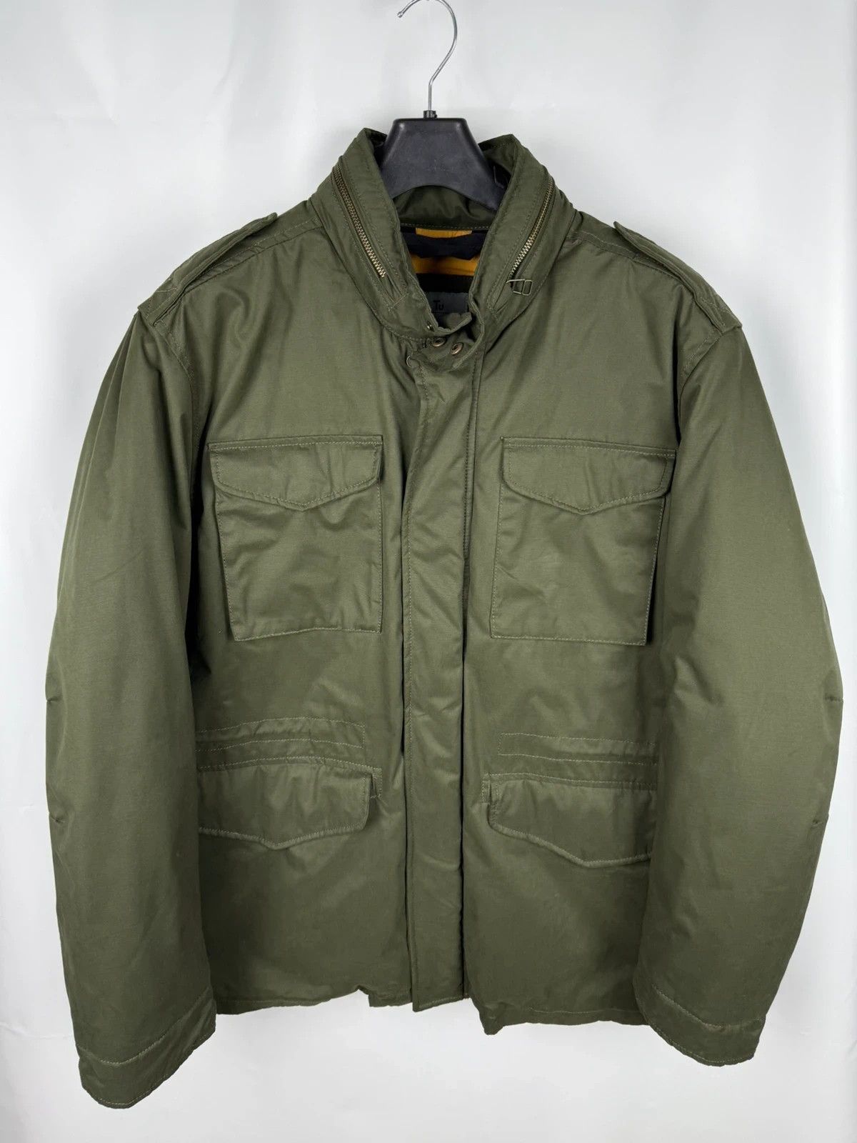 TU Man M65 Field Jacket Khaki Green Warm Men size XL
