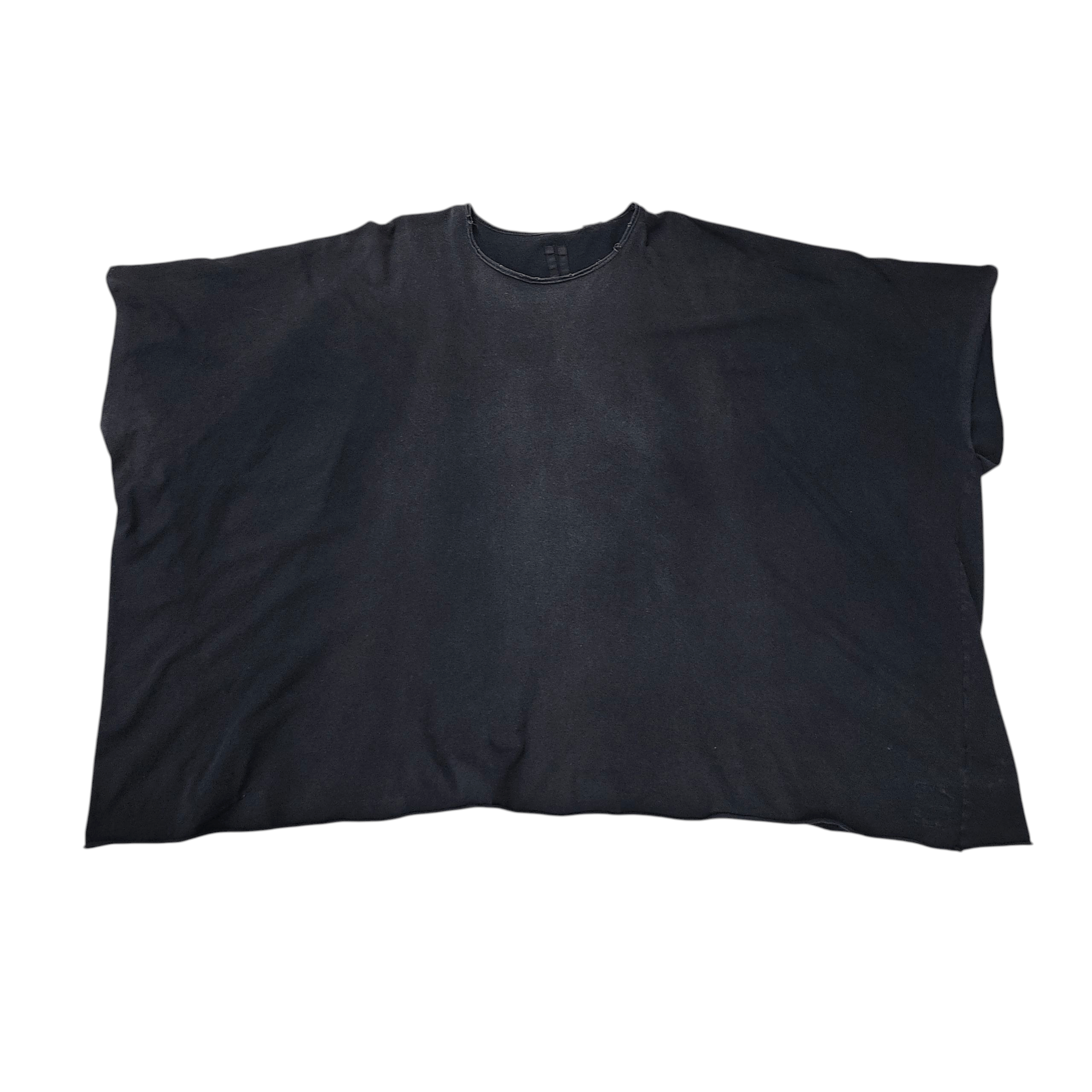 Rick Owens Drkshdw Rick Owens DRKSHDW Washed Baggy Tarp T-shirt Size US XS / EU 42 / 0 - 5 Thumbnail