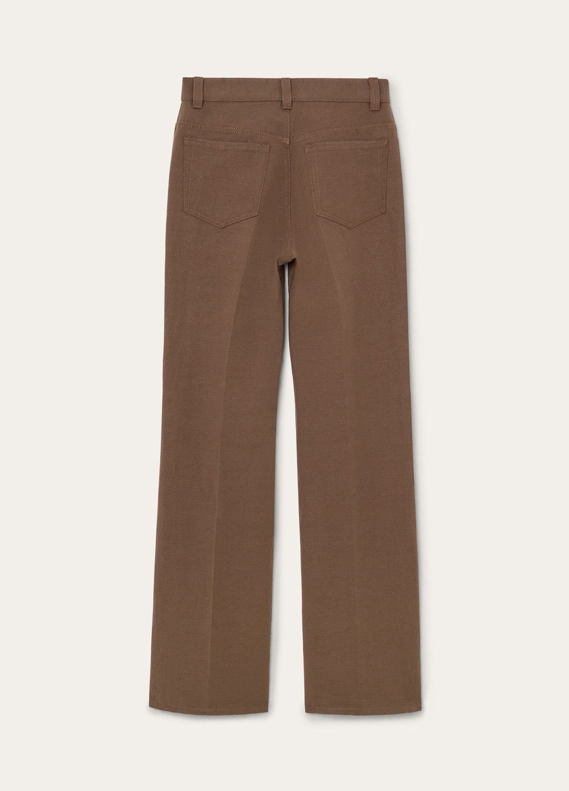 Loro Piana o1srvl11e0526 FAP1297 Buddy Pant in Brown Size 26" / US 2 / IT 38 - 2 Thumbnail