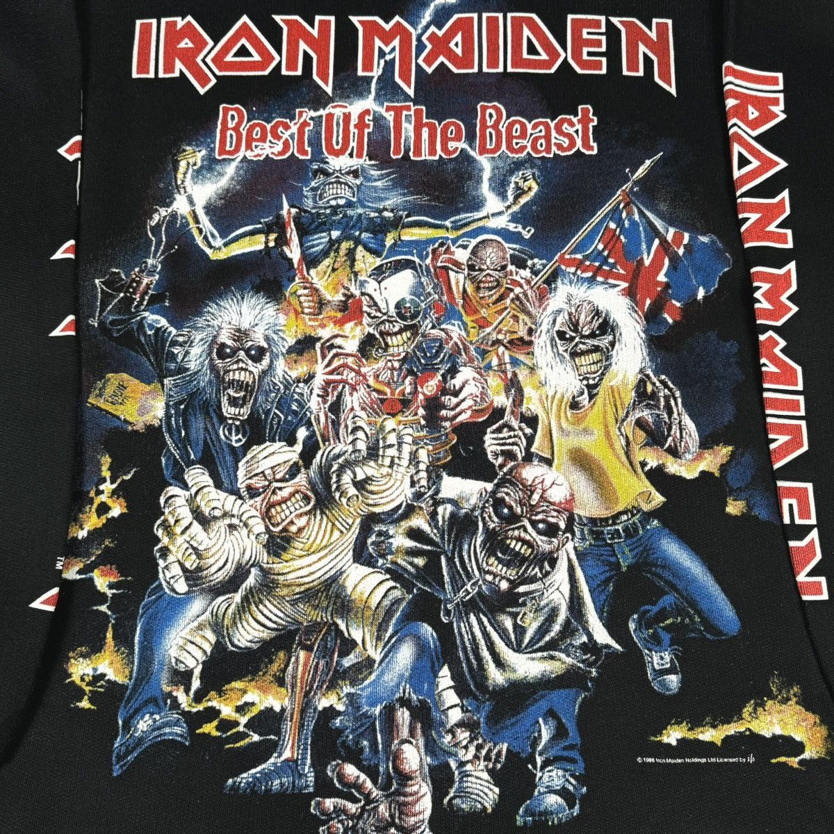 Band Tees Vintage 1996 Iron Maiden ‘The Best of the Beast’ Euro Hoodie Size US XL / EU 56 / 4 - 5 Thumbnail
