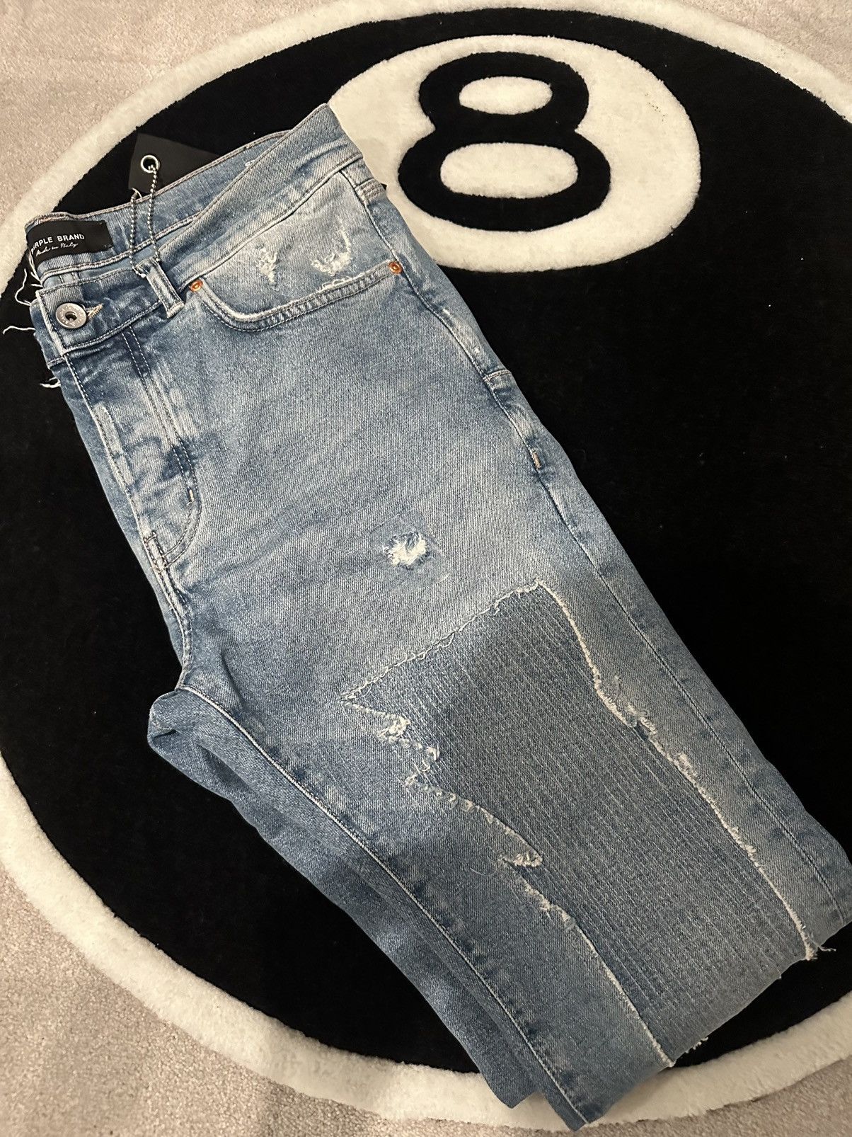 Purple Brand Purple Brand Jeans P001 Size US 33 - 2 Thumbnail