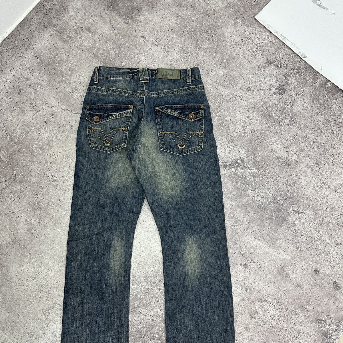 Neighborhood Vintage 90s Neighborhood NYC Straight jeans y2k og hype rare Size US 31 - 4 Thumbnail