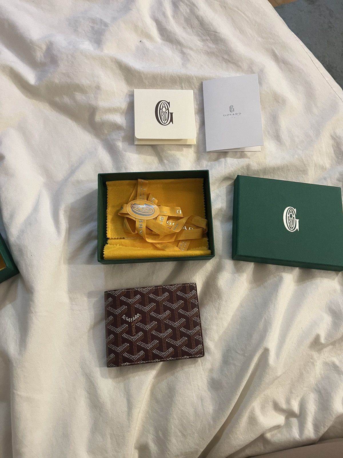 Goyard Goyard Dark Red Wallet Size ONE SIZE - 1 Thumbnail