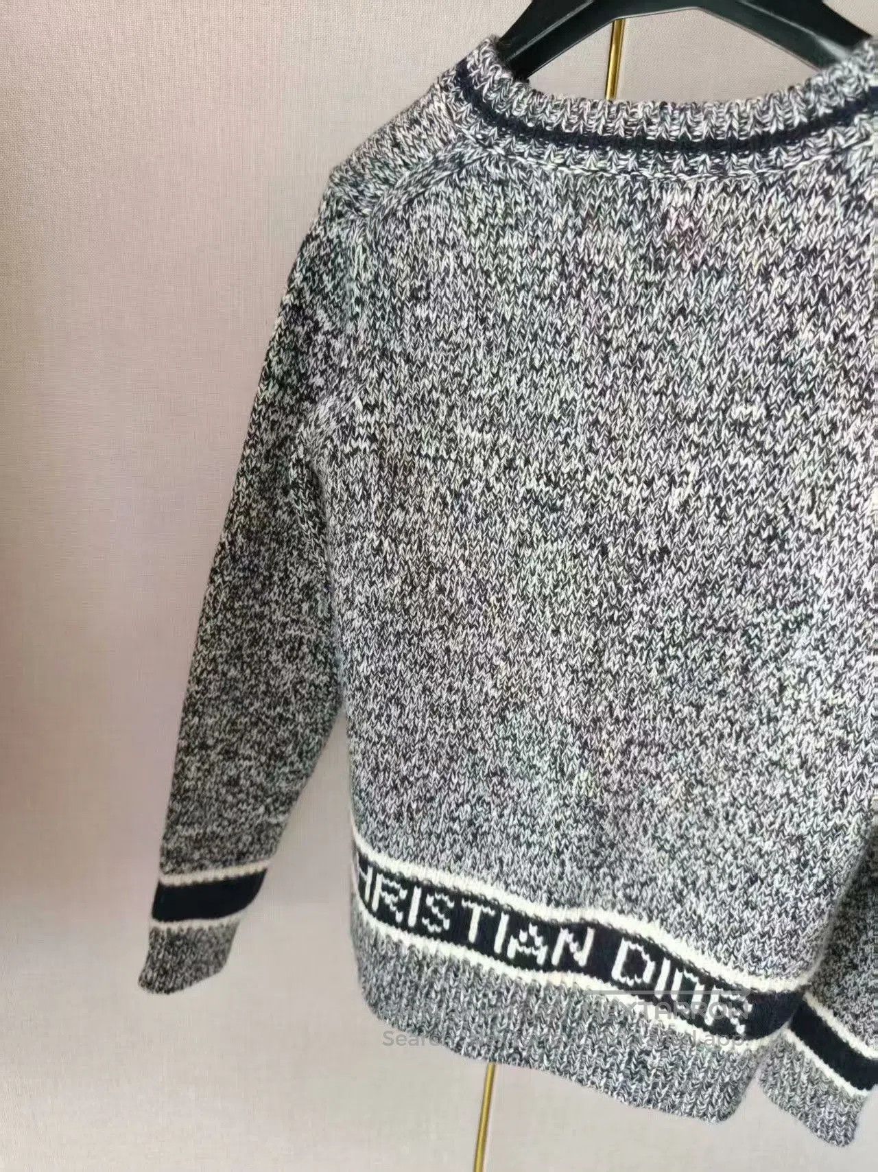 Dior Dior Women's Gray Knit Top. Size M / US 6-8 / IT 42-44 - 4 Thumbnail